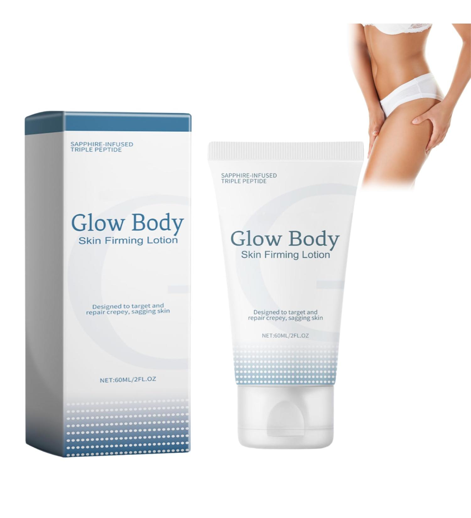Glow Body Lotion Firming Body Lotion Skin Firming Body Cream Skin Tightening Cream Body for Deeply Moisturized Hydrating Firming & Brightening Tighten Loose Skin Repair Crepey & Sagging Skin - Buy Online on GoSupps.com
