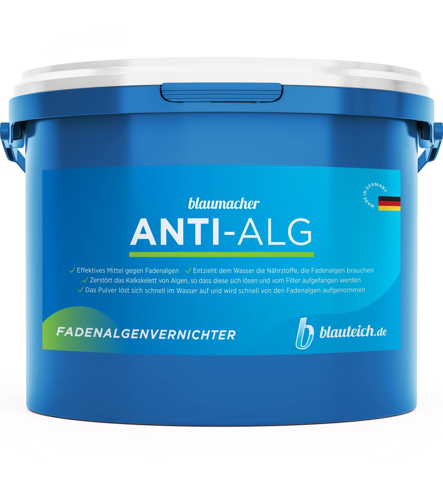 Blauteich Blaumacher Anti-Algae Thread Algae Destroyer - Effective Pond Care & Algae Remover for Garden Ponds (1 kg) - International Shipping Available - Buy Online on GoSupps.com
