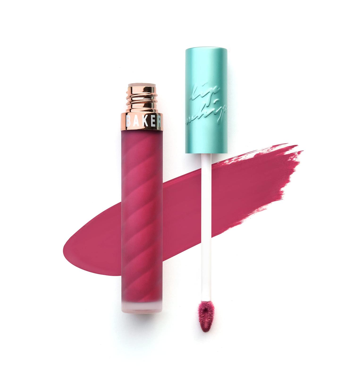 Beauty Bakerie Lip Whip Liquid Matte Lipstick - Sangria Splash | Long Lasting, Smudge Proof Lip Color | 3.5 mL - Buy Online on GoSupps.com
