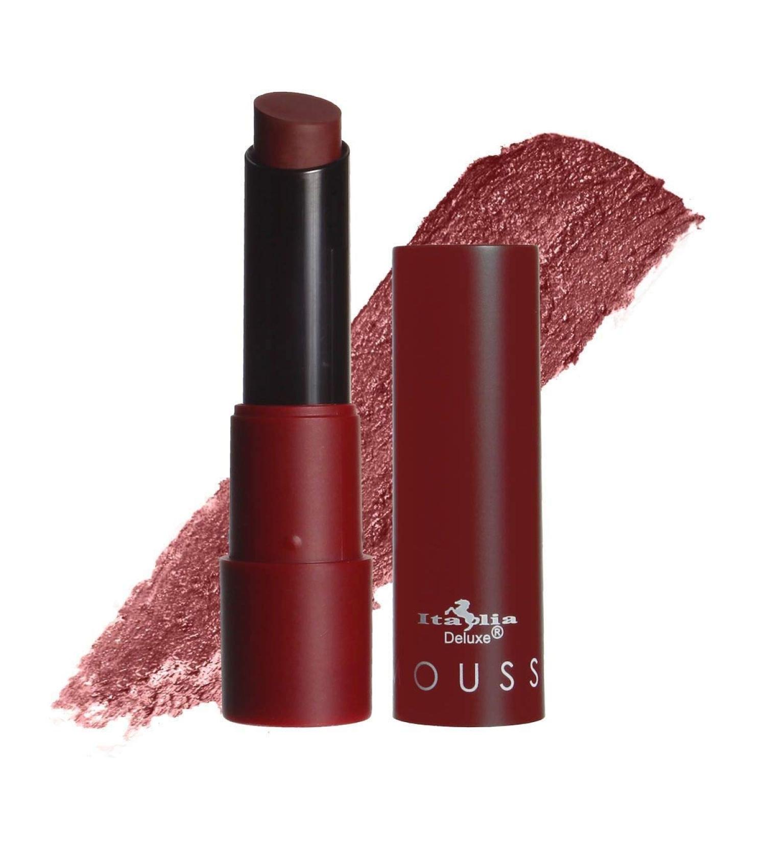 Italia Deluxe Matte Mousse Lipstick Black Cherry