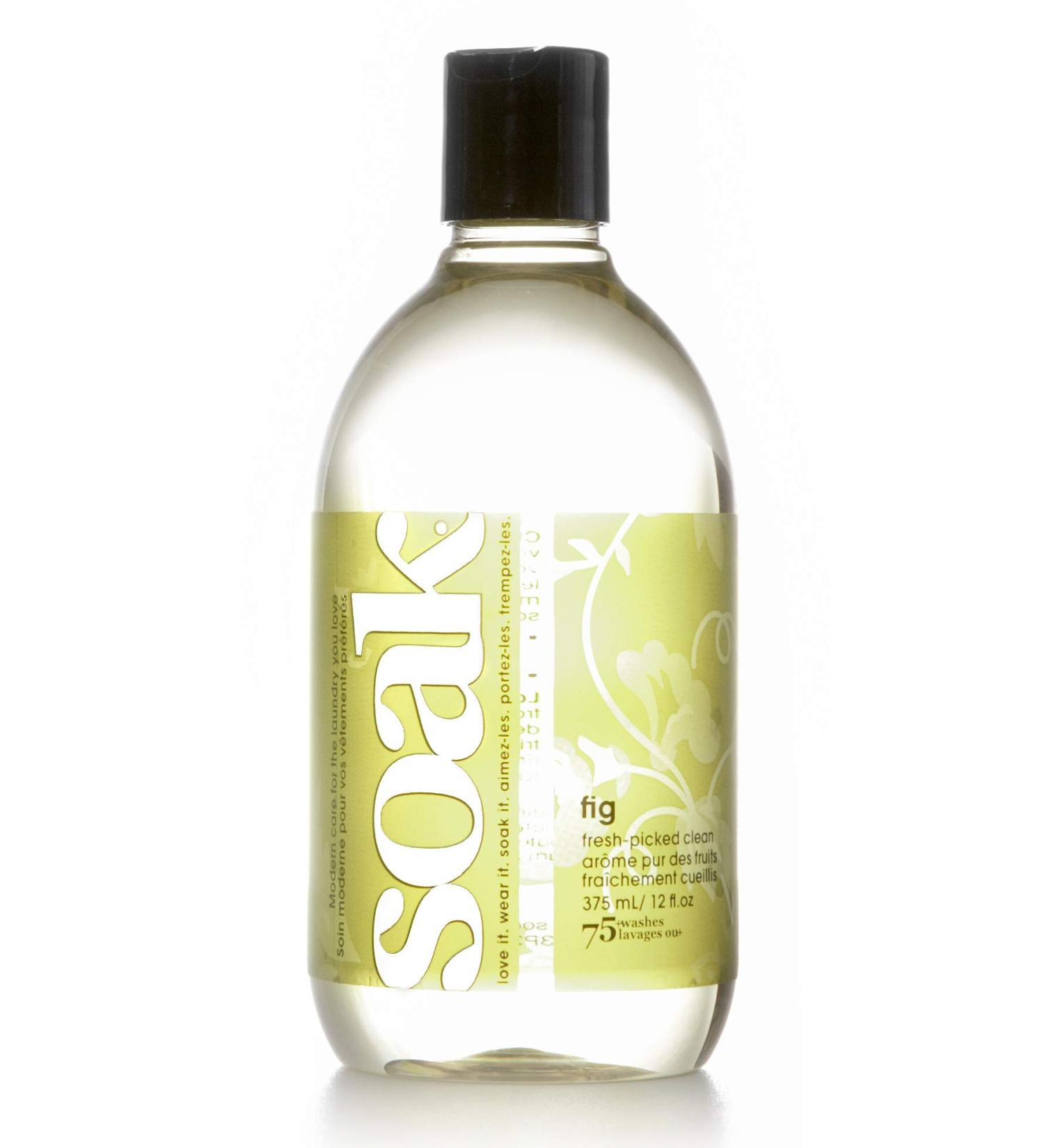Soak Wash 375ml/12oz Full Size - Fig Scented Laundry Detergent - Buy Online on GoSupps.com