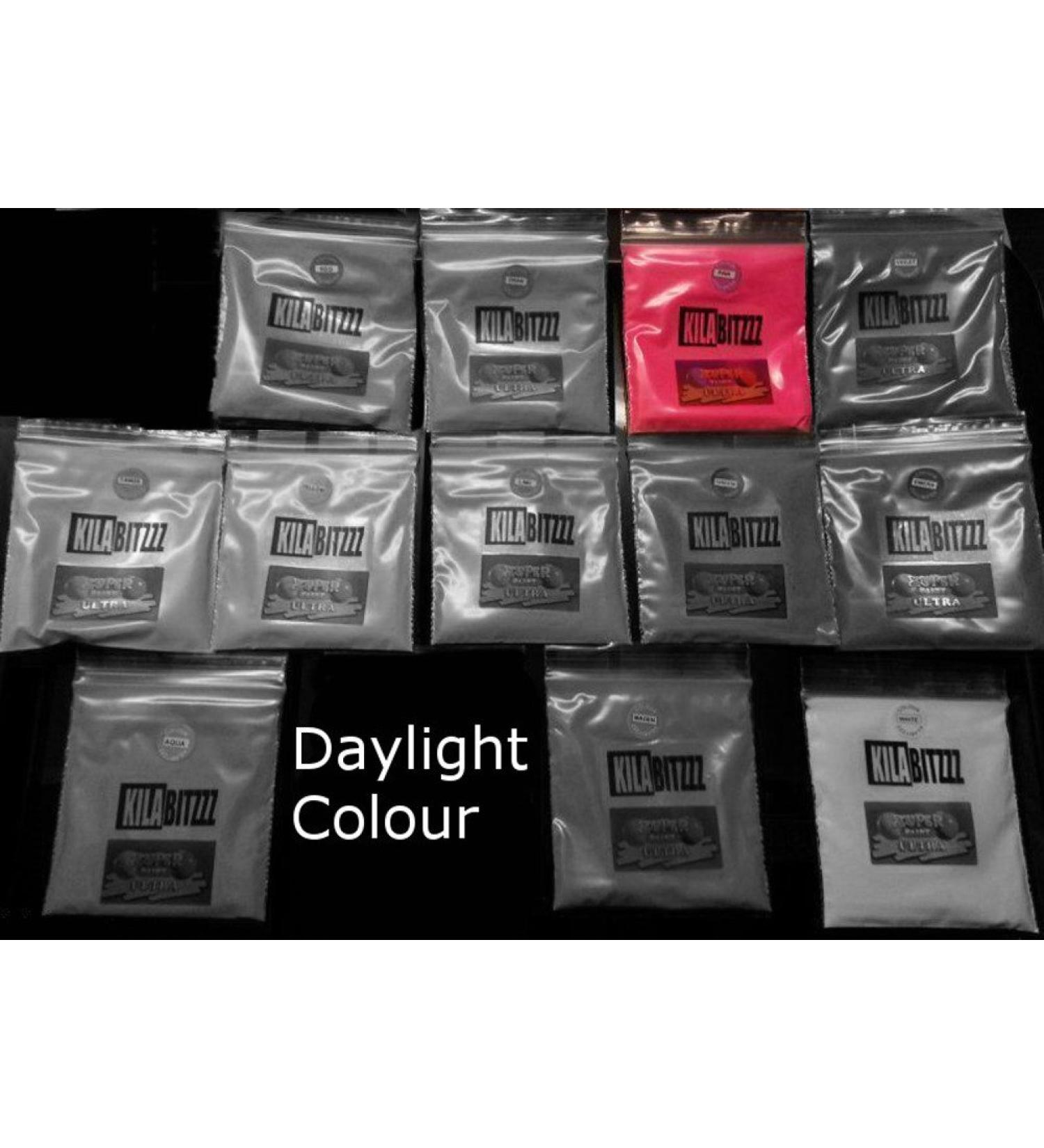  ZUPERPAINT Ultra Fluorescent Pigment Powder for Luminescent Shelves or Resin Jewelry Pink 20g - Buy Online on GoSupps.com