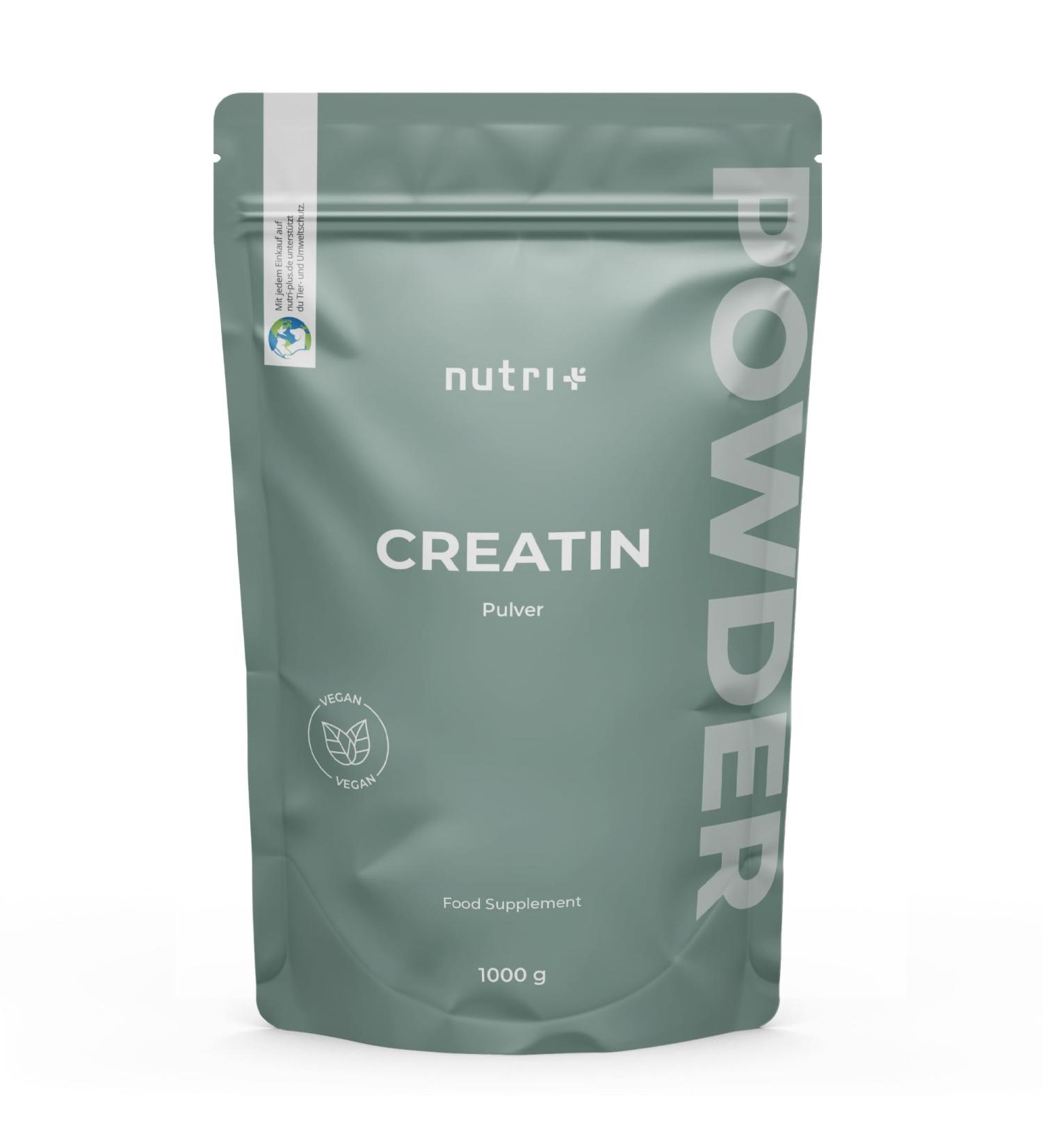 Buy 1 kg Creatine Monohydrate Powder - 99.99% Pure Vegan Ultra-Fine High Dose - Premium Quality Creatine Supplement - Fast International Shipping - Buy Online on GoSupps.com