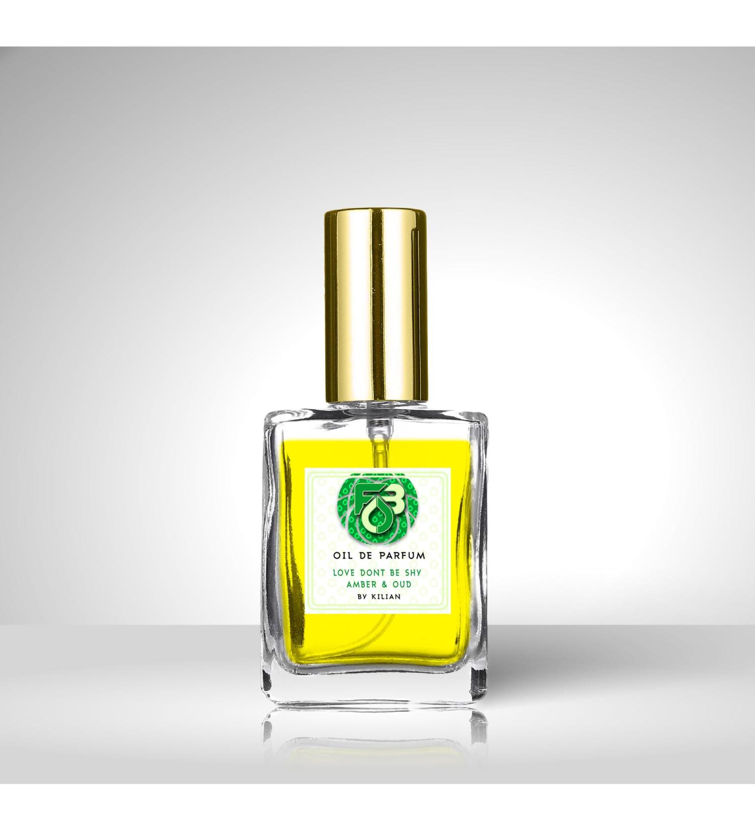 Impression of Love Dont Be Shy Oud 7 Amber Body Oil 1oz Concentrated Spray Perfume Cologne