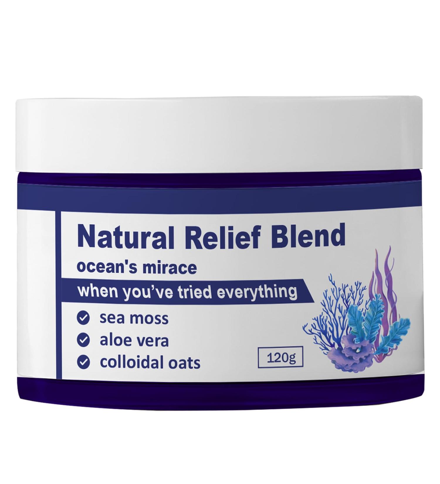 WUJECT Ocean's Miracle -Eczema Relief Cream Eczema Healing Blend - Natural Soothing Skin Relief for Dry Made with Organic Ingredients - 4 oz (1 pcs) - Buy Online on GoSupps.com