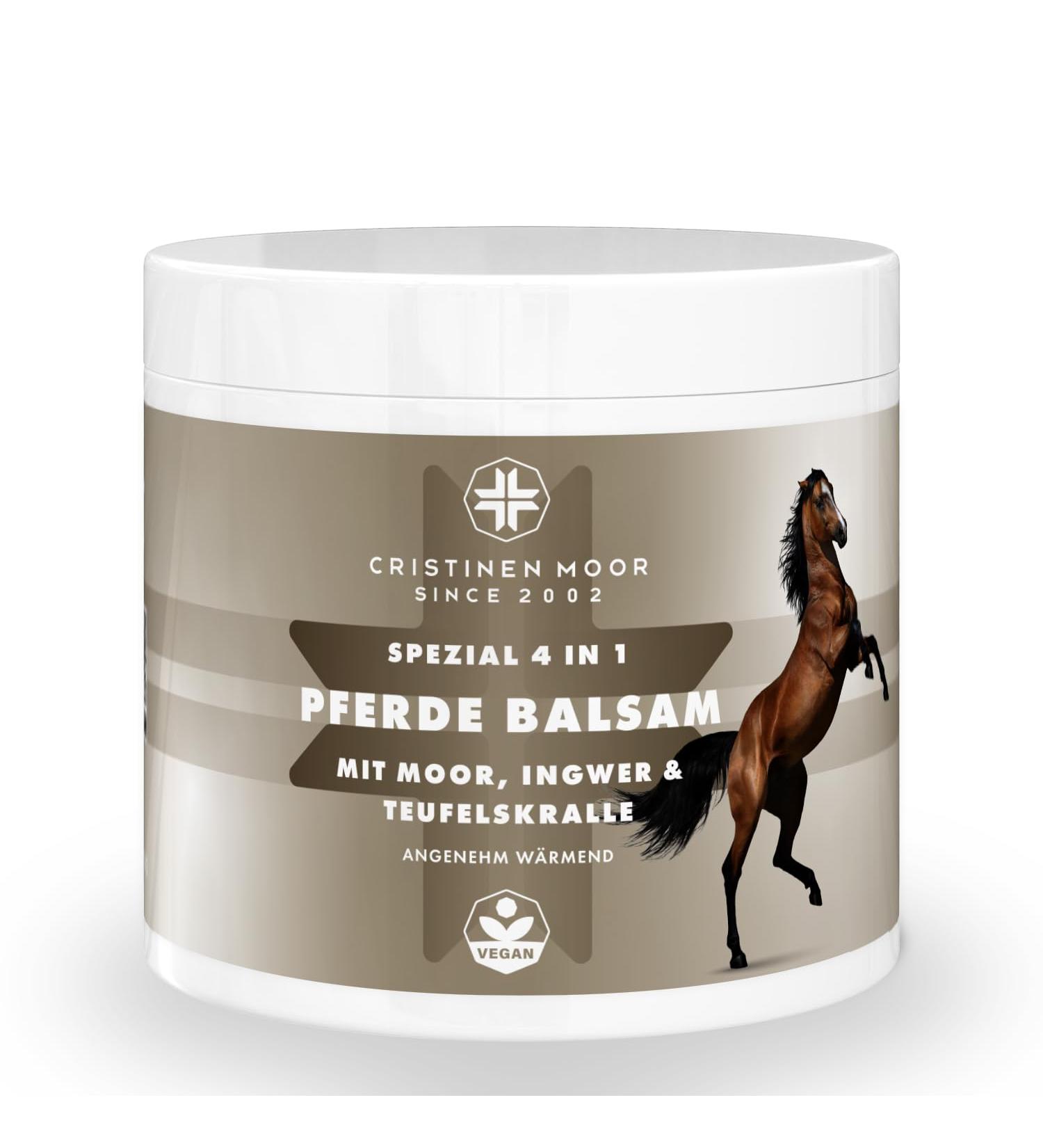 CristinenMoor Horse Balm | Moor & Devil's Claw Ointment for Horses & Humans | 500ml - Warming Relief - Buy Online on GoSupps.com