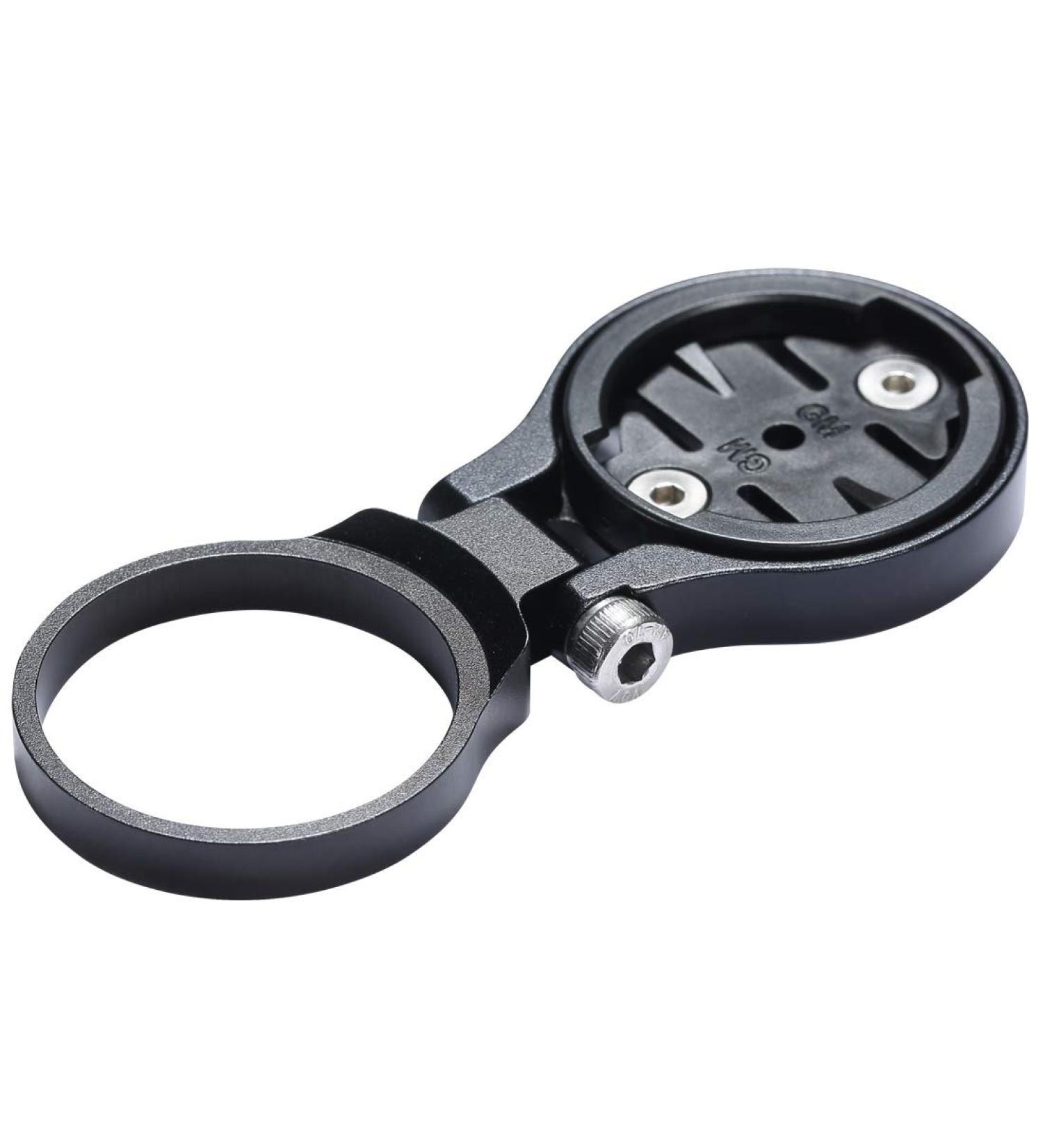 Dymoece stem mount bike computer holder for Garmin Edge 1030 1000 820 810 800 520 510 500 200 130 25 Black