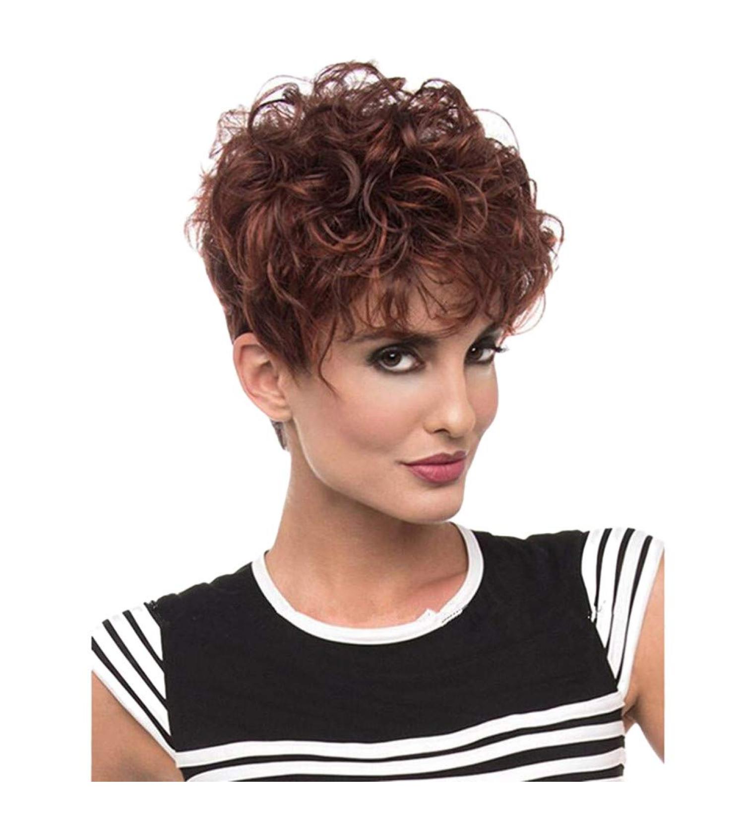 Buy Sexy Short Curly Wigs for Women | Stylish Full Wig for Fashionable Looks | International Shipping - Buy Online on GoSupps.com
