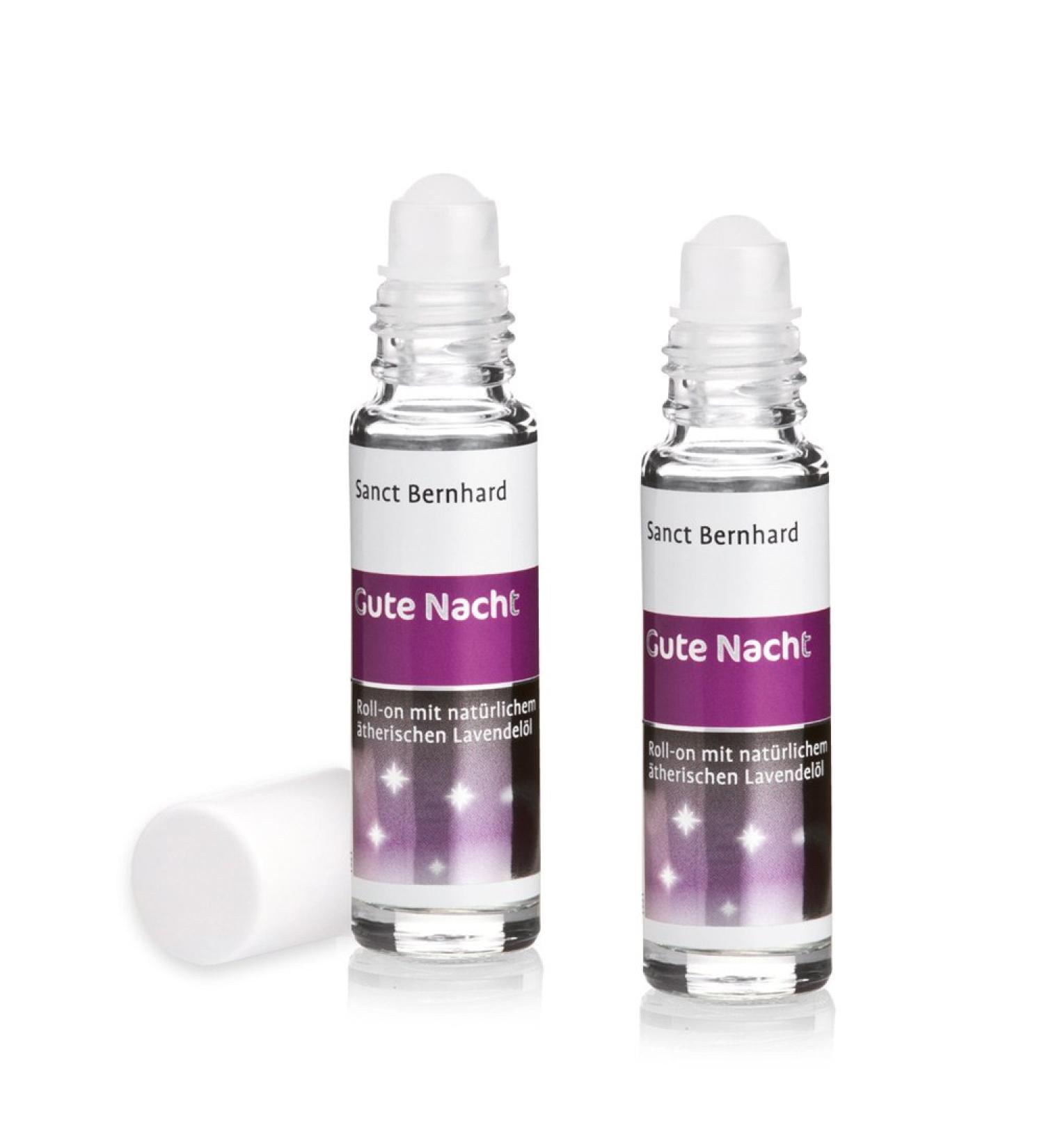 Sanct Bernhard Good Night! Roll-on with natural essential lavender oil 2-pack