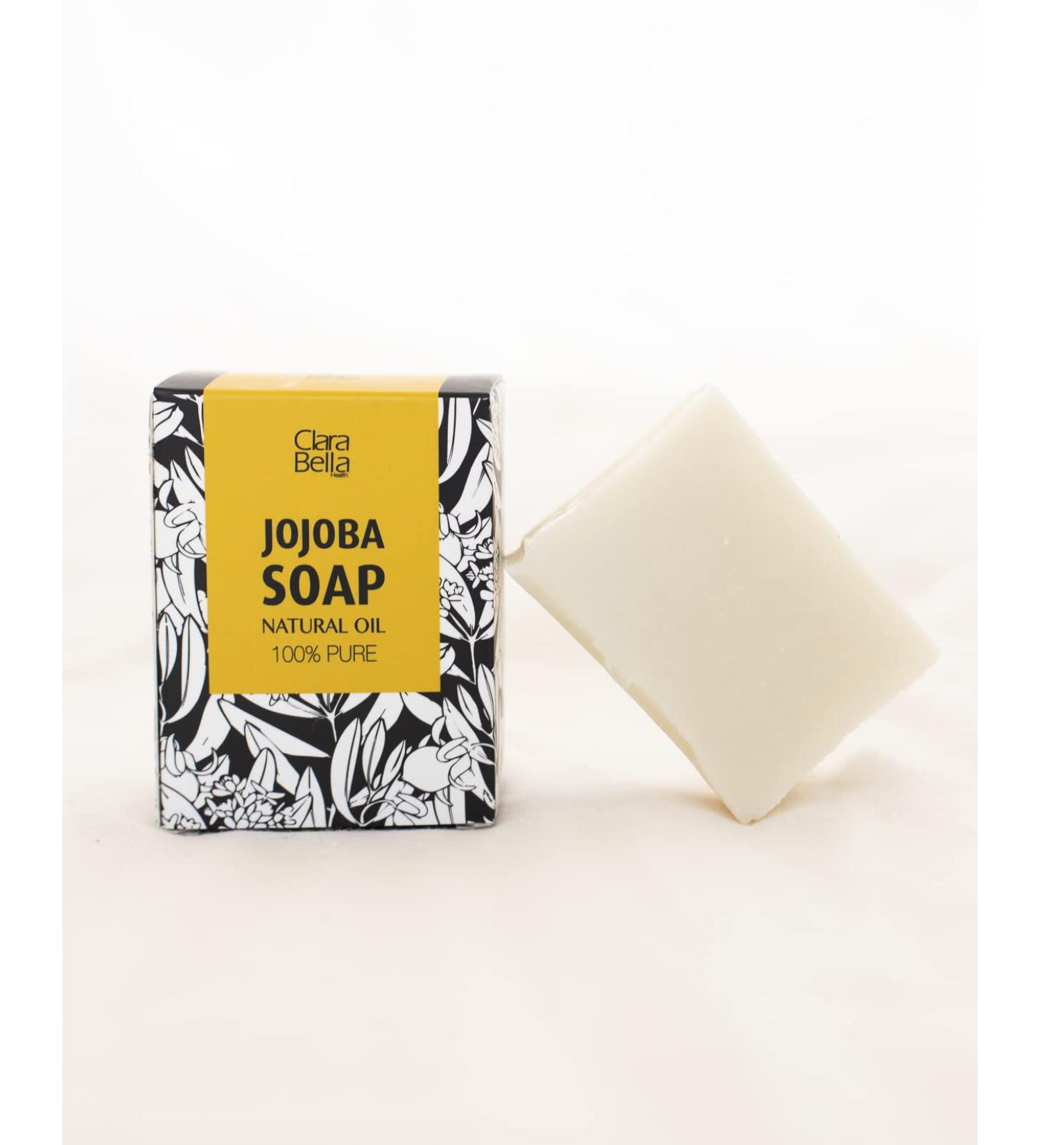 Buy Pure Organic Jojoba Soap Bar - 100% Natural Oil & Olive Oil for Healthy Skin - International Shipping - Buy Online on GoSupps.com