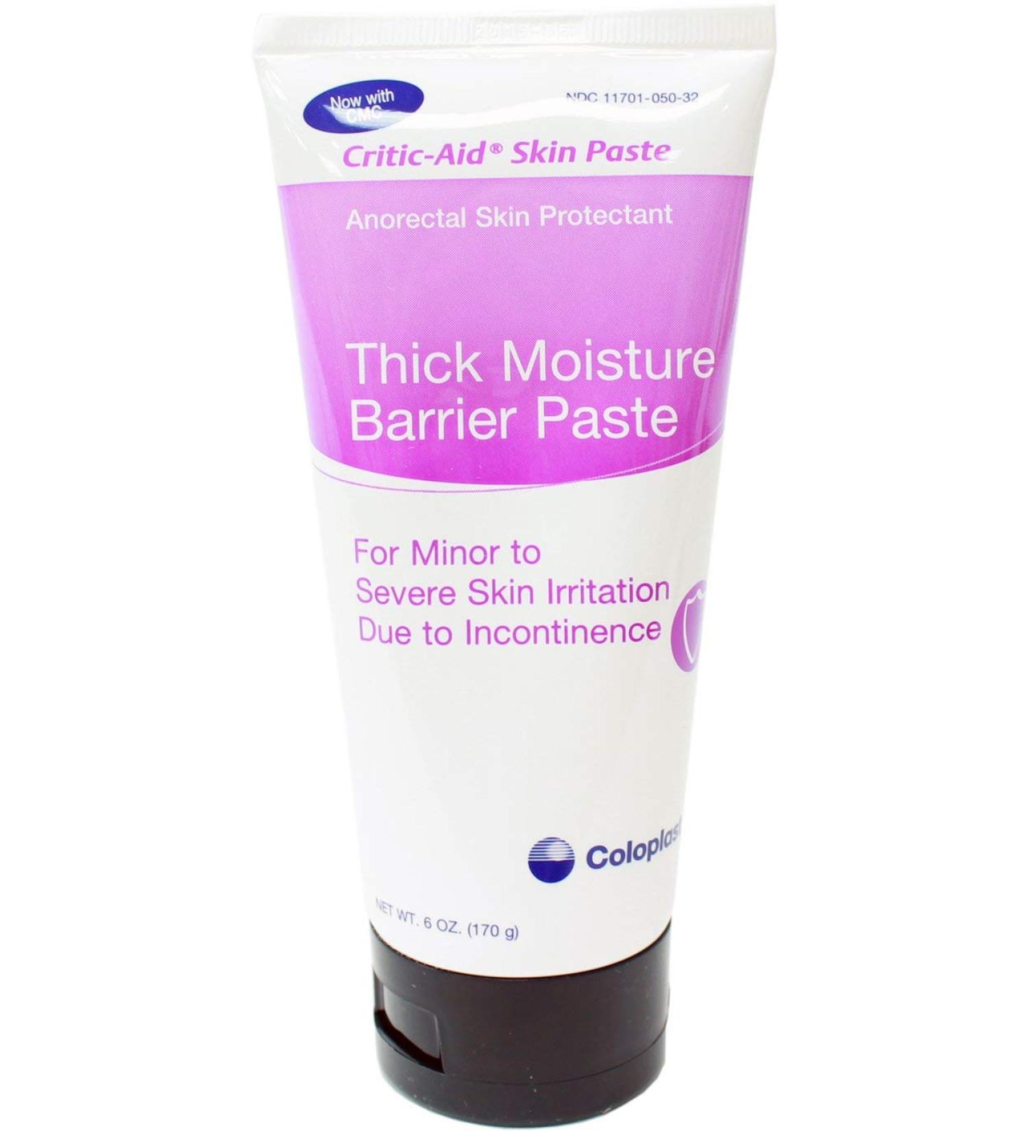 Critic-Aid Skin Paste - Anorectal Skin Protectant / Barrier Paste 6 oz Tube