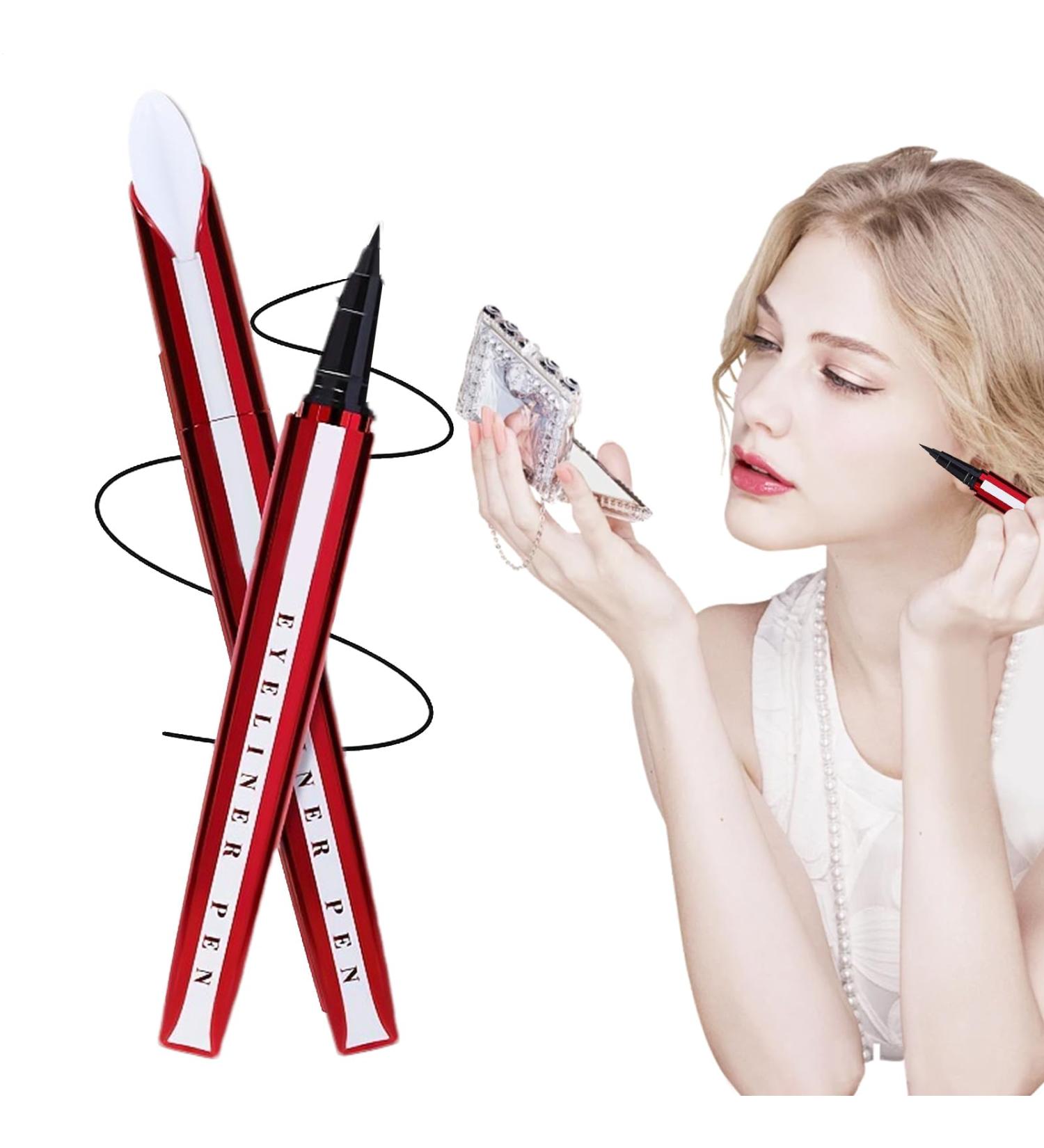 Liquid Eyeliner | Smooth-Smoothing Smudge-Proof Liquid Pencil | Black Eyeliner Pencil 0.6g | For Girls Evening Date Wedding - Buy Online on GoSupps.com