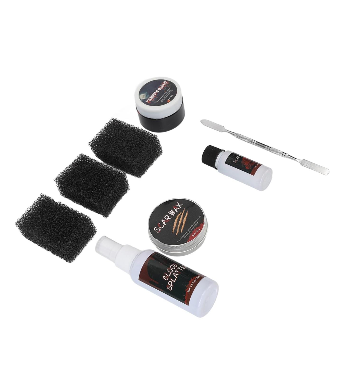 Halloween Cosmetic Bag | Special Effects Wound Plasma Scars Wax Makeup Kit for Parties - Buy Online on GoSupps.com