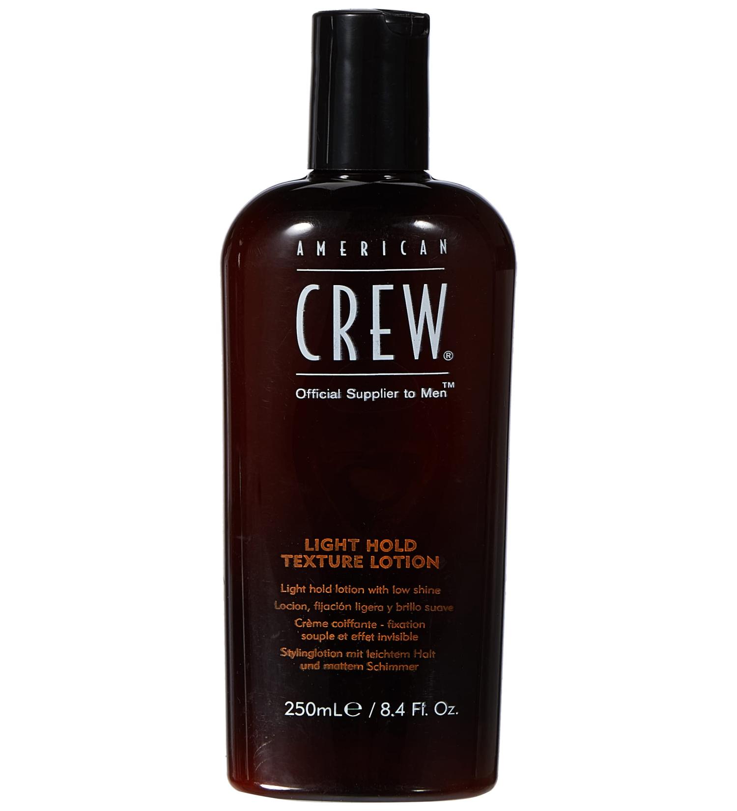American Crew Men's Hair Texture Lotion - Light Hold, Low Shine - 8.4 Fl Oz - Buy Online on GoSupps.com