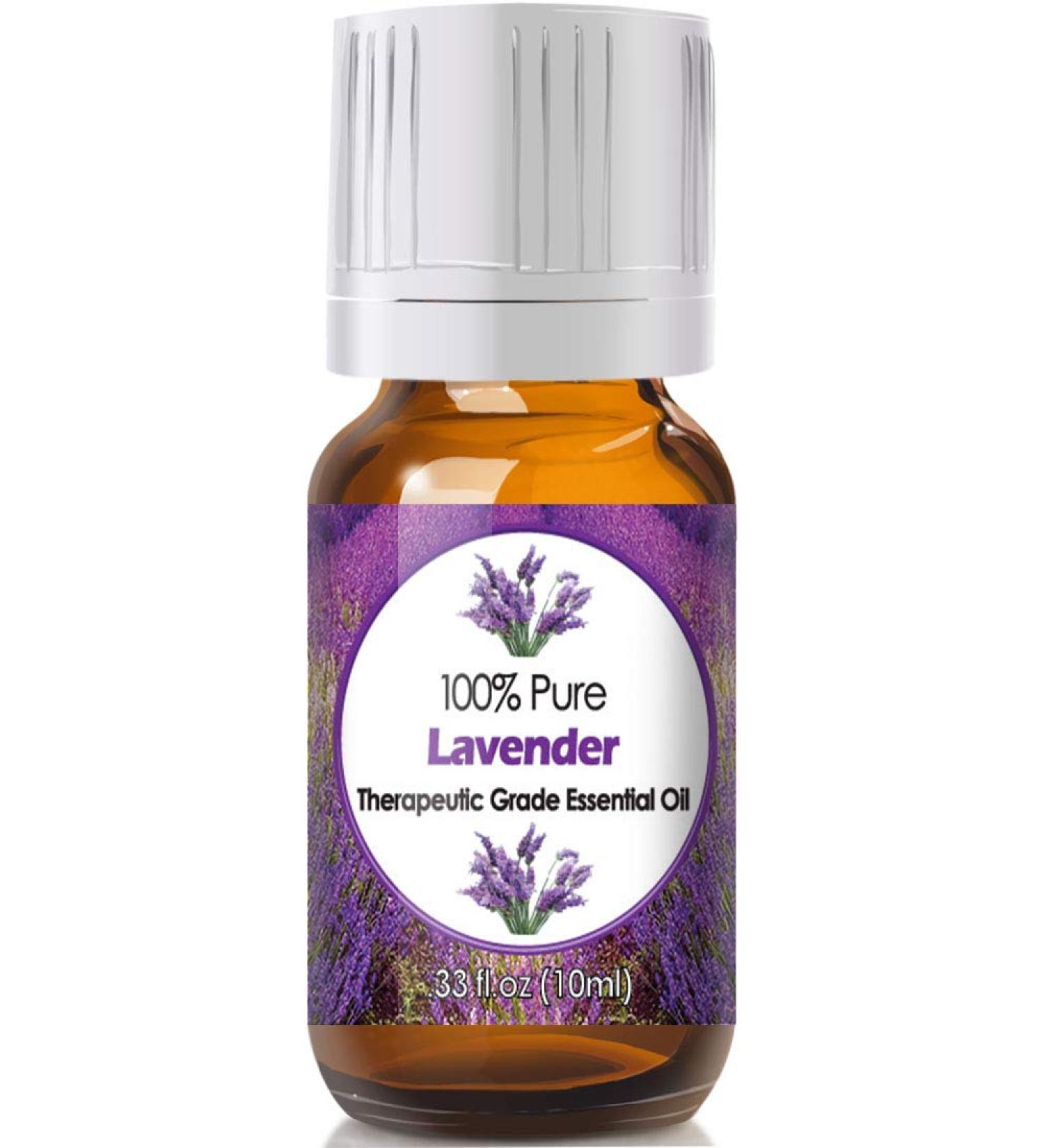 10ml - Lavender Essential Oil Pure 0.33 oz Lavender Oil for Skin Hair Lavender 0.33 Fl Oz (Pack of 1)