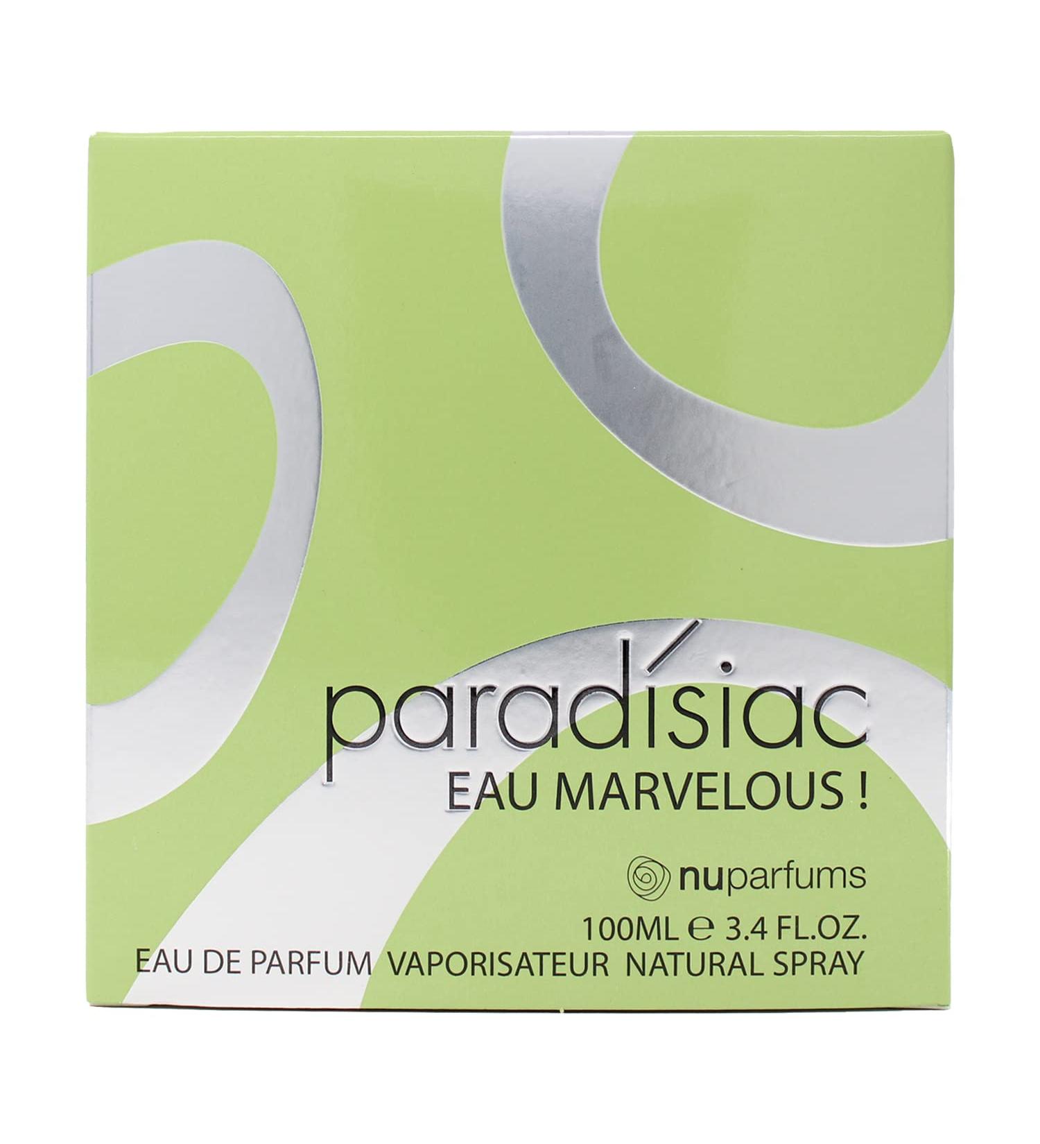 nuparfums Paradisiac Eau Marvelous Eau De Parfum Natural Spray 3.4 fl oz - Buy Online on GoSupps.com