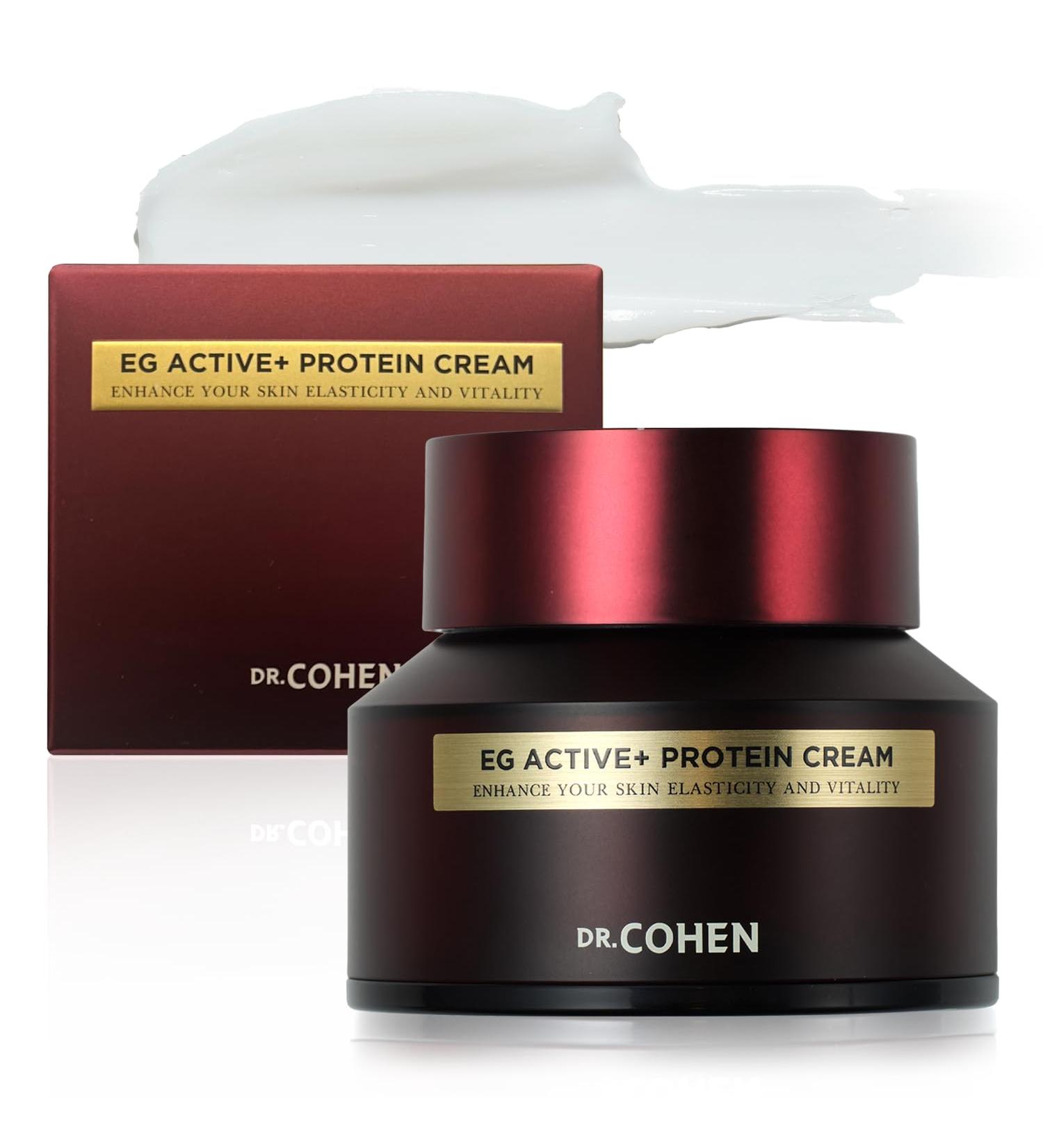 DR. COHEN EG ACTIVE Nano-EGF Hydrating Face Cream Egg Protein, Ceramide & Hyaluronic Acid Daily Skin Hydrating Facial Cream Ideal for Post-Skin Care Routines 1.69 fl oz - Buy Online on GoSupps.com