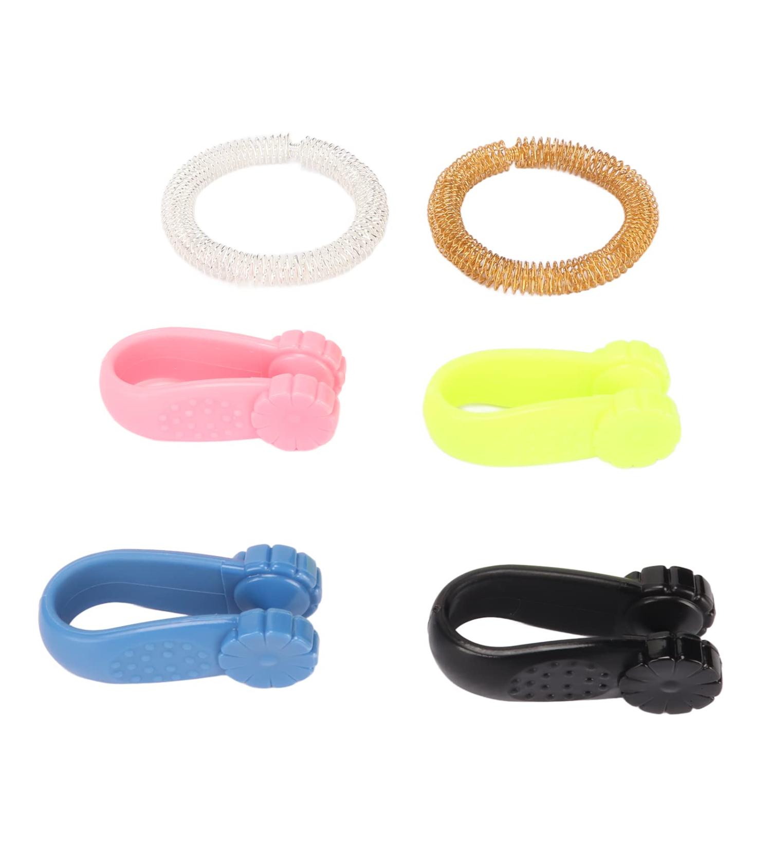 Flower-Shaped Acupressure Clip for Headaches | Portable & Safe ABS Pain Relief Tool - Buy Online on GoSupps.com