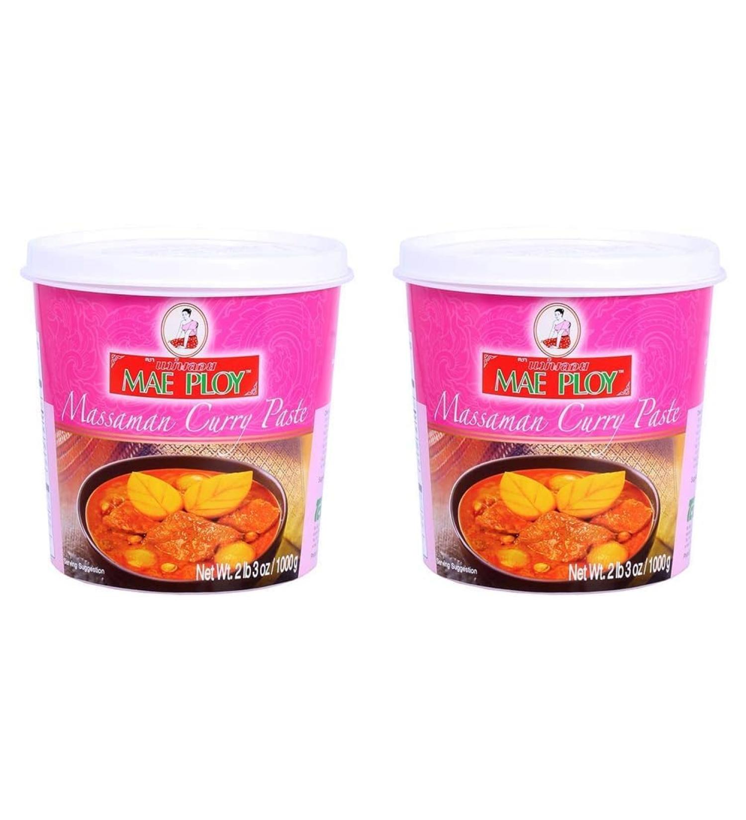Thai Massaman curry paste (1kg by Mae Ploy) (Pack of 2) 1 kg (Pack of 2) - Buy Online on GoSupps.com