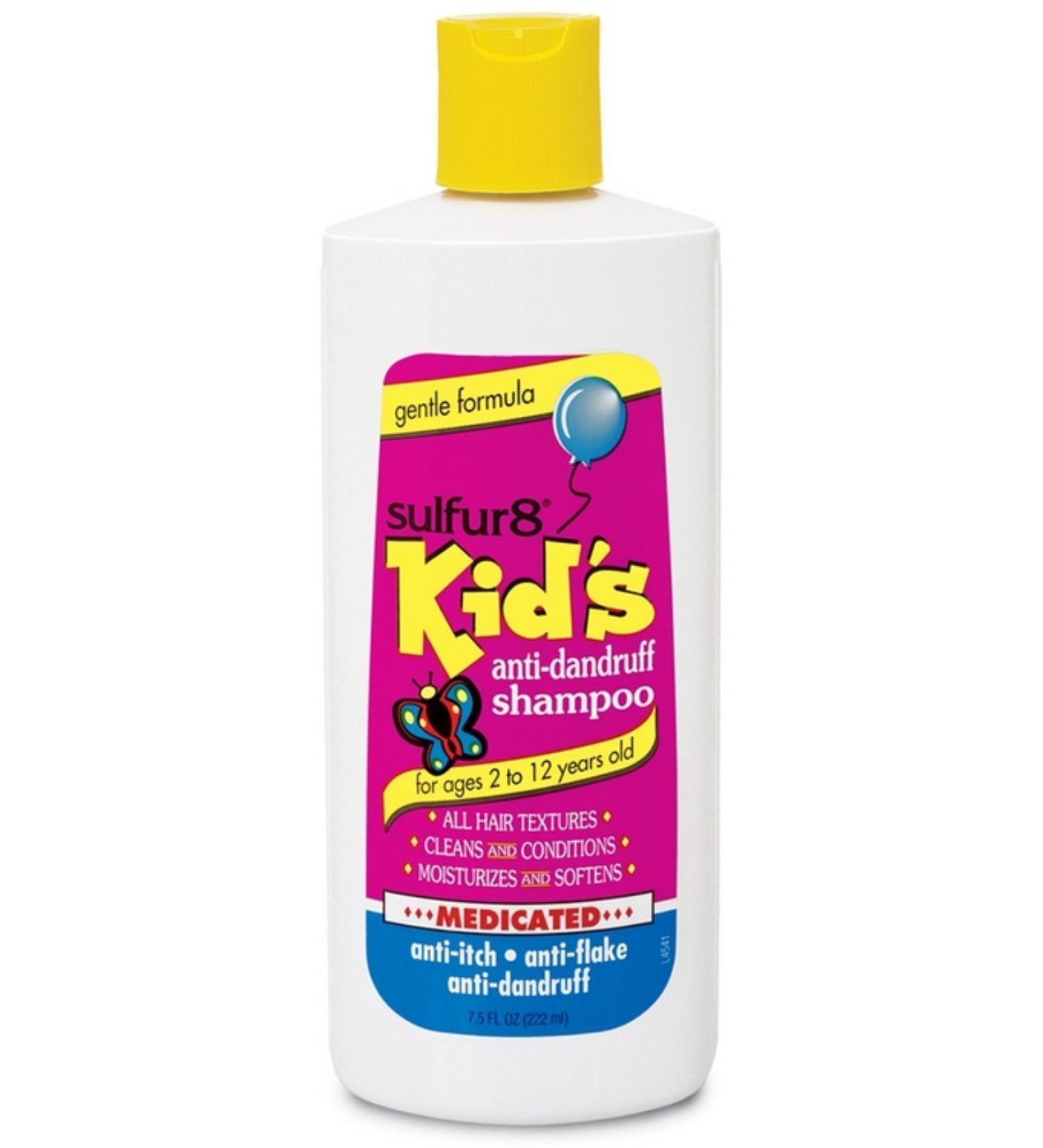 Sulfur8 Kids Medicated Anti Dandruff Shampoo 7.5 Ounce