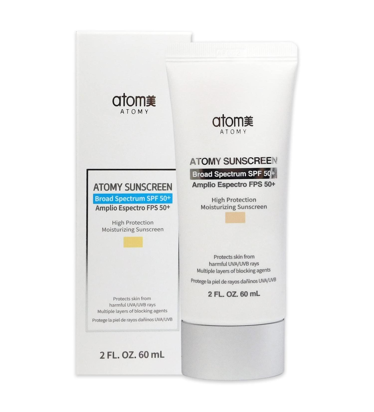 Atomy Cream Sun Pa Sunscreen SPF50 Uv Beige White 60ml SPF Skin Care 50 Bb Block - Buy Online on GoSupps.com