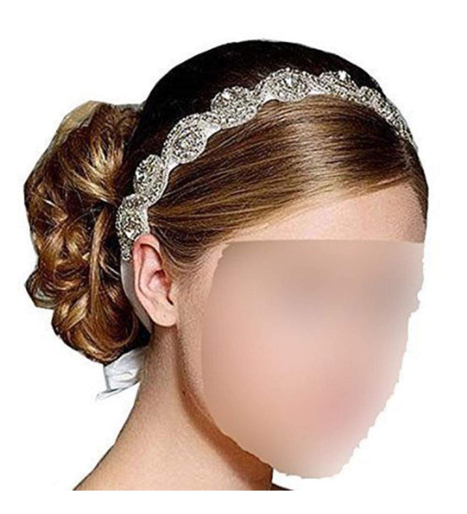 Elegant Handmade Crystal Rhinestone Headband - Perfect for Weddings, Proms, and Special Occasions - Buy Online on GoSupps.com