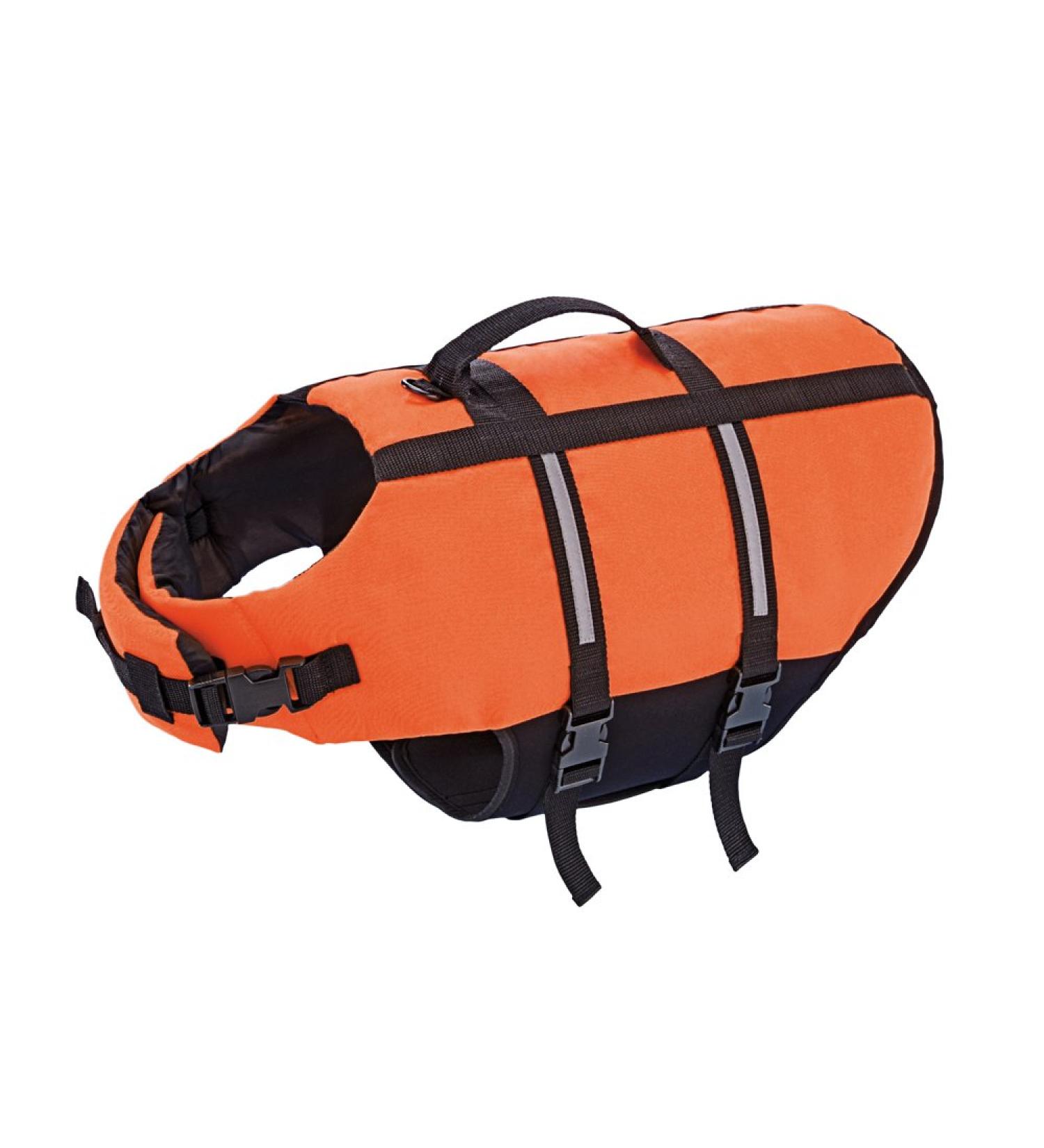 Nobby Dog Swimming Aid Size L - Orange 40 cm Supports Dogs Up to 35 kg - High-Quality Floating Vest - Buy Online on GoSupps.com