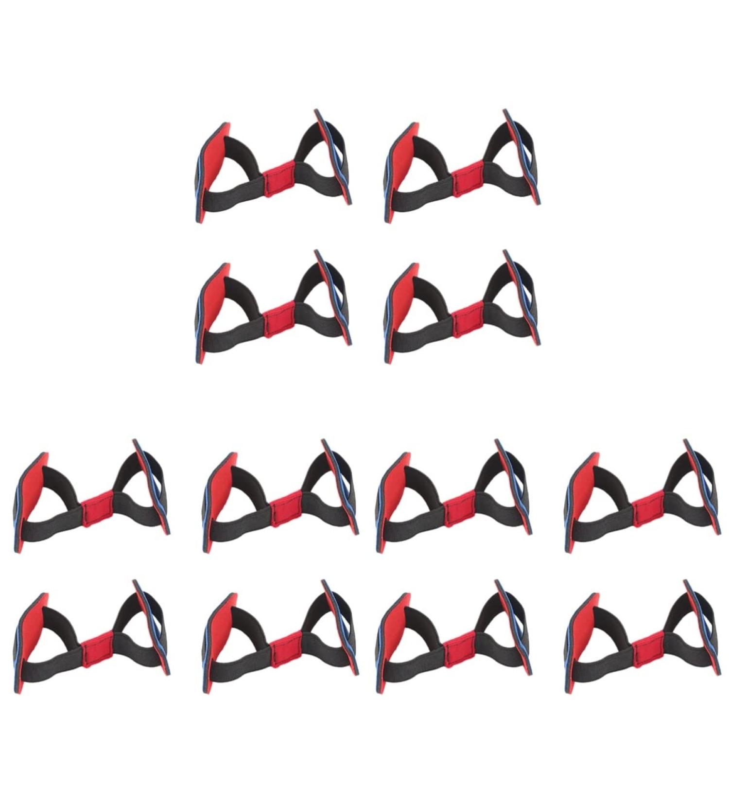 Healeved Clip Board 12pcs Toe Alignment Stretchers for Hallux Valgus with Blue Belt - Men's Foot Corrector Tool - Elastic Bunion Corrector and Toe Straightener Braces (Blue x3pcs) - Buy Online on GoSupps.com