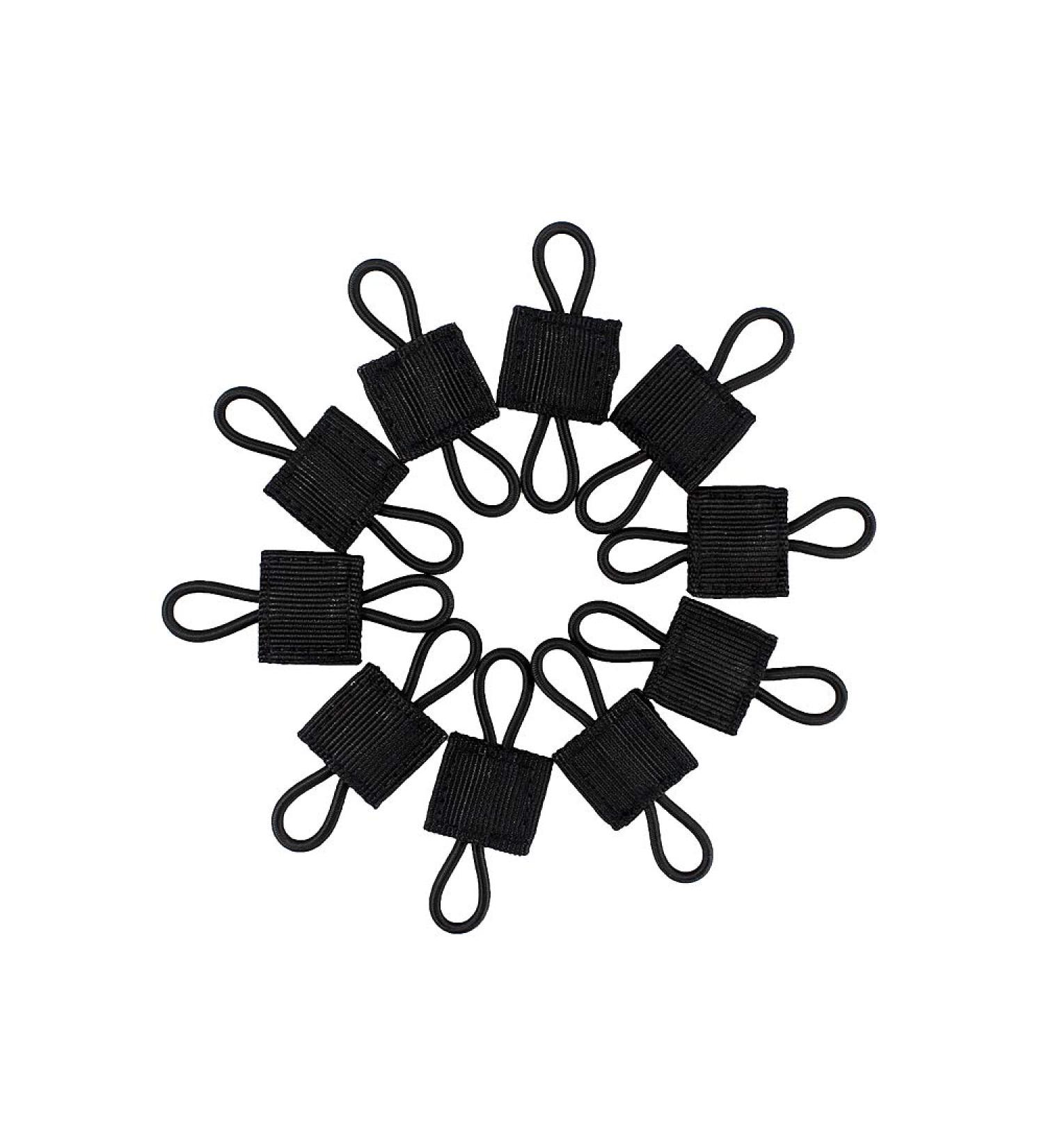 Depring Pack of 10 Tactical Gear Holder Clips for Molle Webbing - Black - Buy Online on GoSupps.com