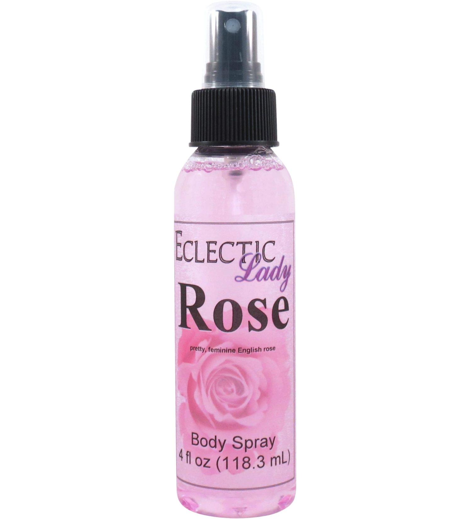 Rose Body Spray 4 ounces Body Mist for Women with Clean Light & Gentle Fragrance Long Lasting Perfume with Comforting Scent for Men & Women Cologne with Soft Subtle Aroma For Daily Use 4 Fluid Ounces - Buy Online on GoSupps.com