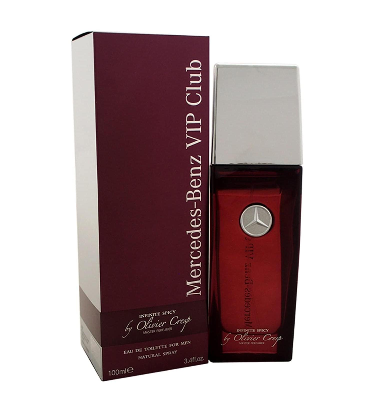 Mercedes-Benz - Vip Club Infinite Spicy - Irresistible Fragrance For Men - Soft Fresh And Warm Spiciness - Opens With Notes Of Sichuan Pepper Coriander And Star Anise - Eau De Toilette - 3.4 Oz - Buy Online on GoSupps.com