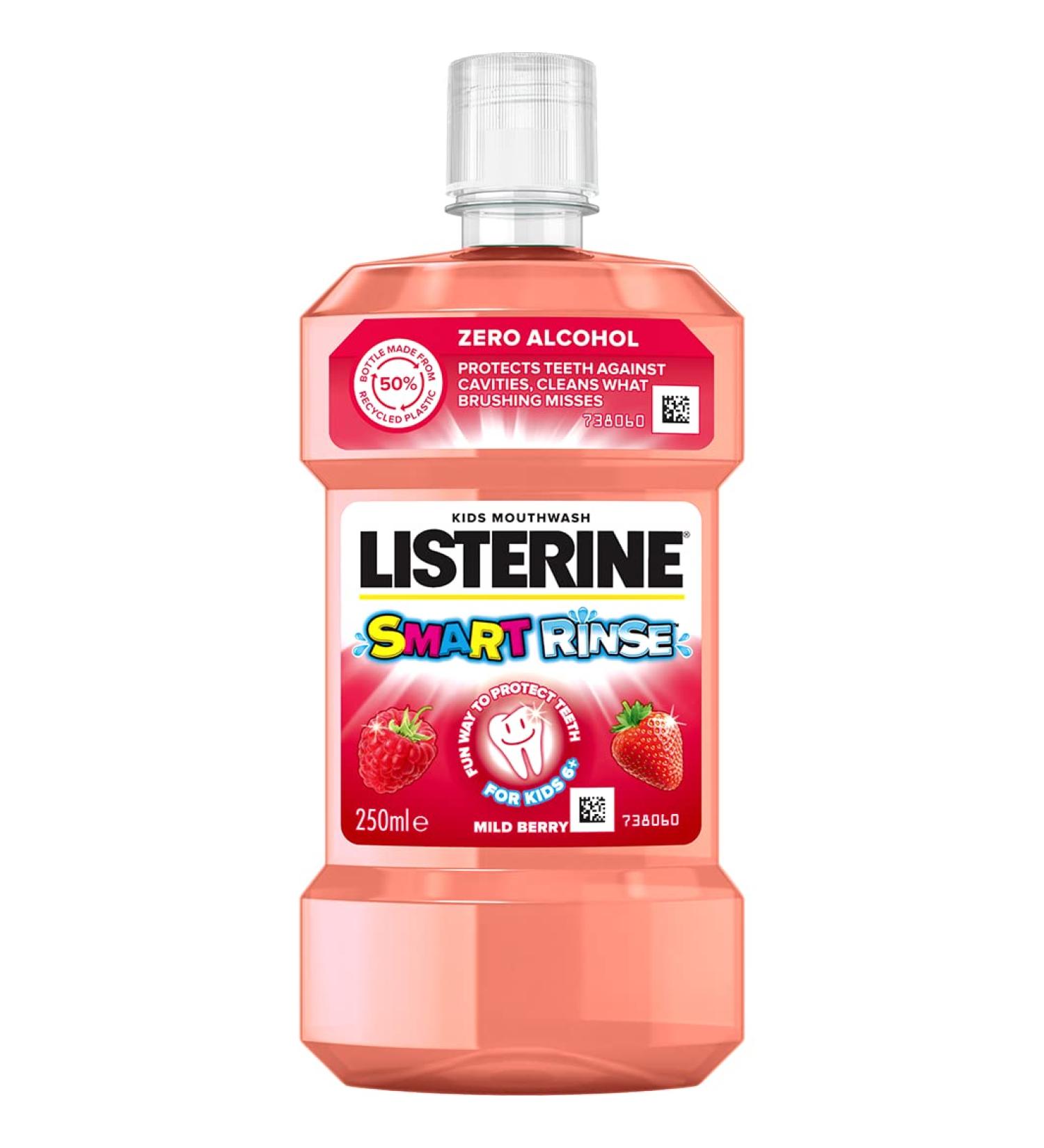 Listerine Smart Rinse Berry 250ml