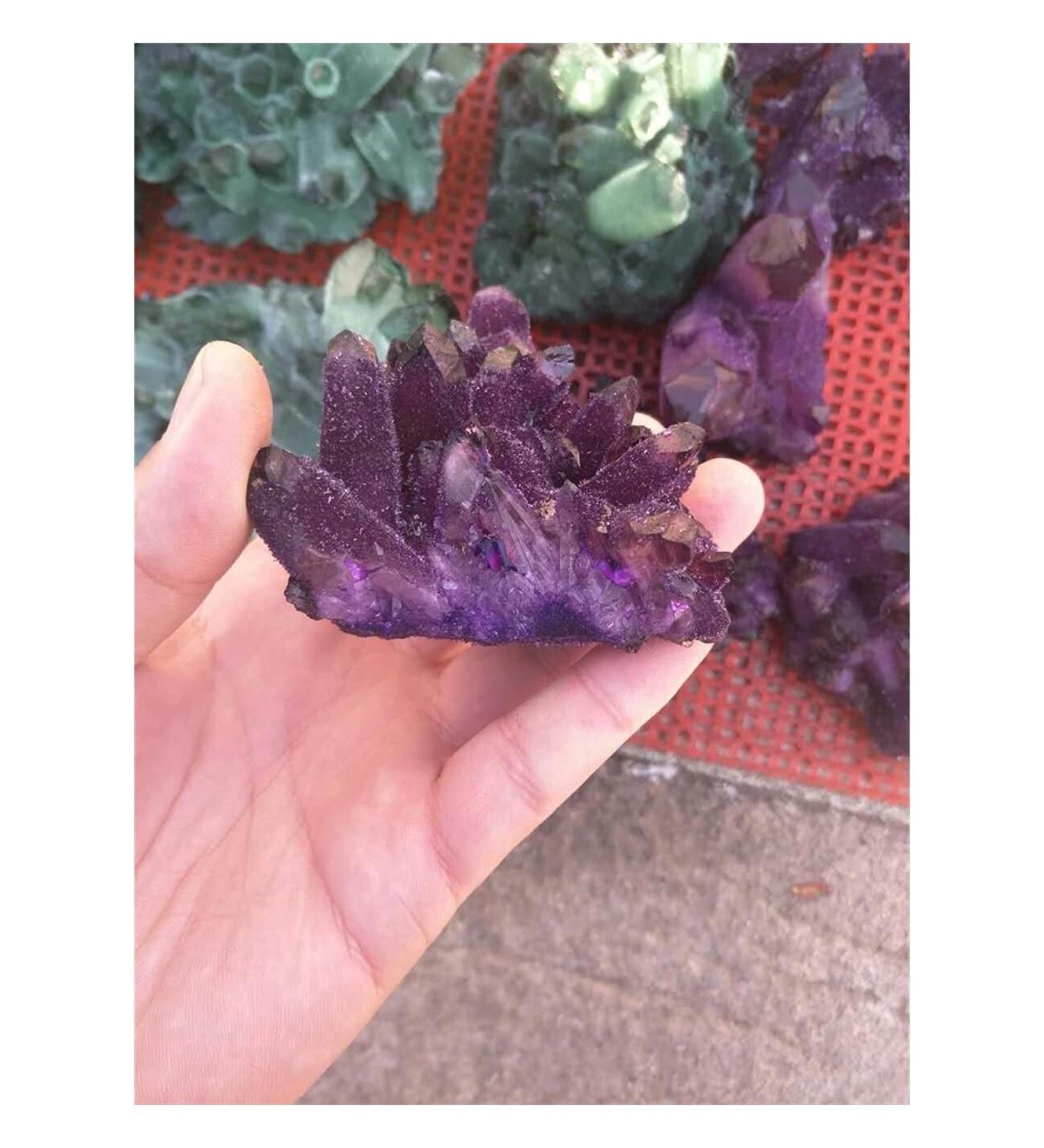 Natural Crystal Rough New Find Beauty Amethyst Quartz Beautiful - Buy Online on GoSupps.com
