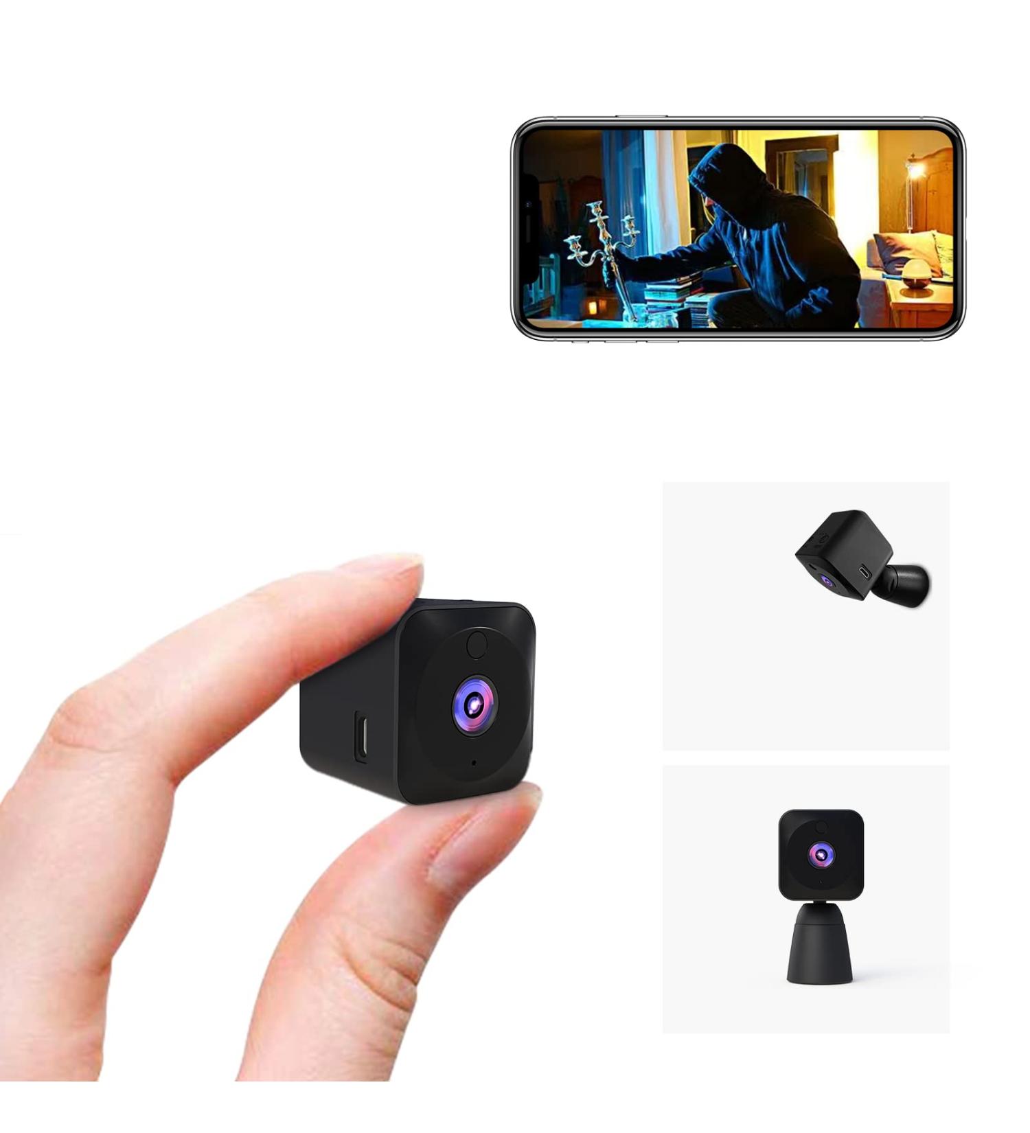 AOBOCAM 4K HD Mini Spy Camera | WiFi Hidden Camera for Home Security | Motion Detection & Night Vision | Wireless Indoor Security Camera - Buy Online on GoSupps.com