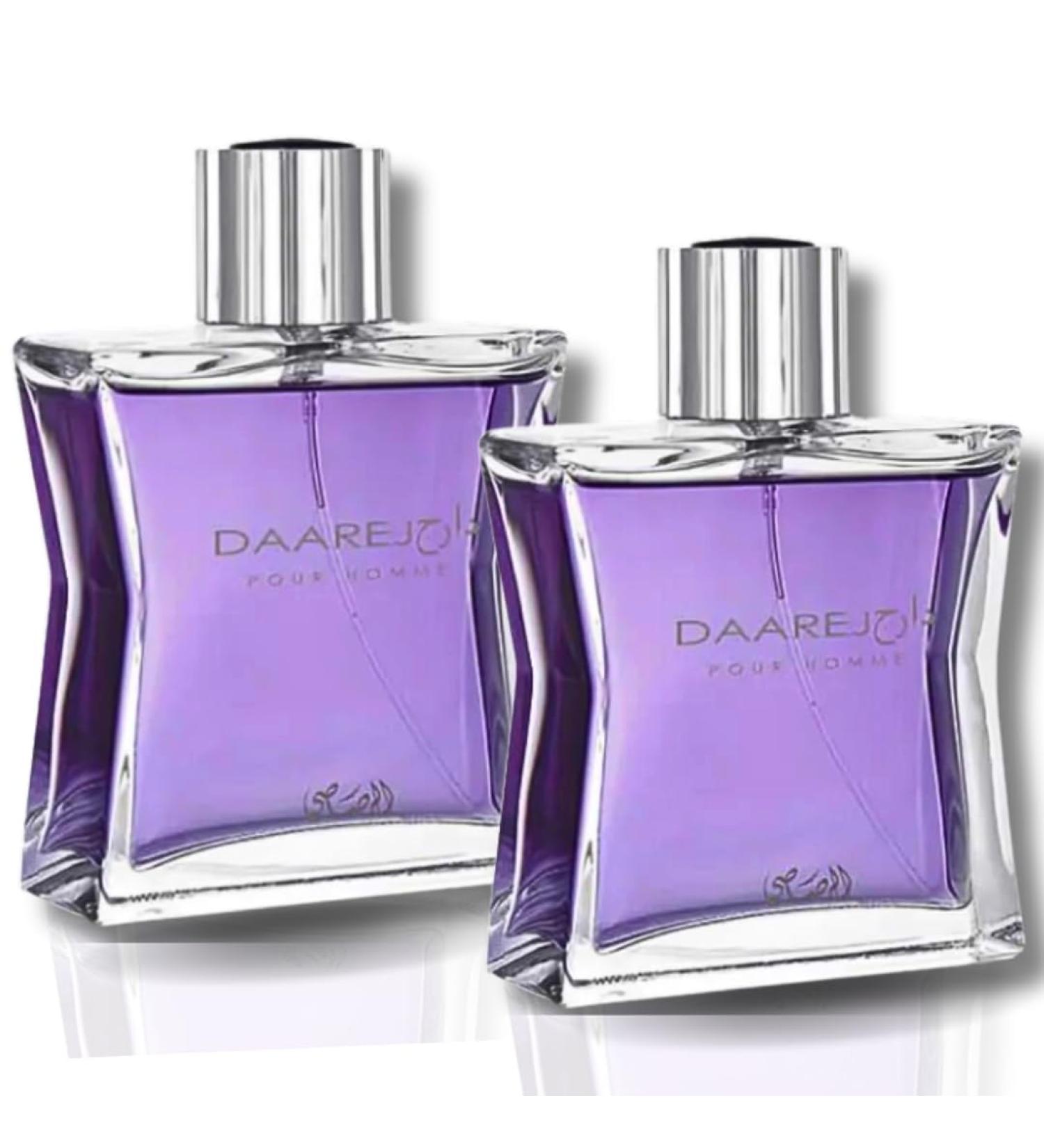 RASASI Daarej Pour Homme Eau De Parfum Spray for Men 3.4 Ounce (PACK OF 2) DAAREJ MEN2SET - Buy Online on GoSupps.com