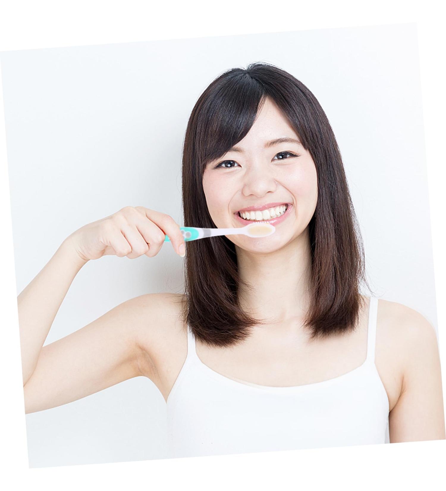 Homsfou 4-Piece Ultrafine Soft Toothbrush Set | Travel-Friendly Manual Toothbrushes for All Ages - Perfect for Teens and Infants - Buy Online on GoSupps.com