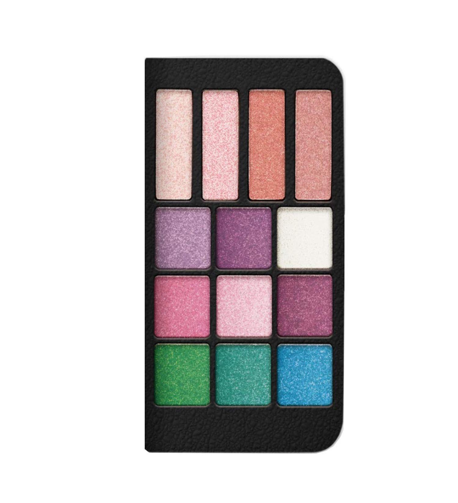 Mitas NB-0156-CL/SHV48 AQUOS Sense3 Basic SHV48 Case - Makeup Palette Colorful (466) - Buy Online on GoSupps.com