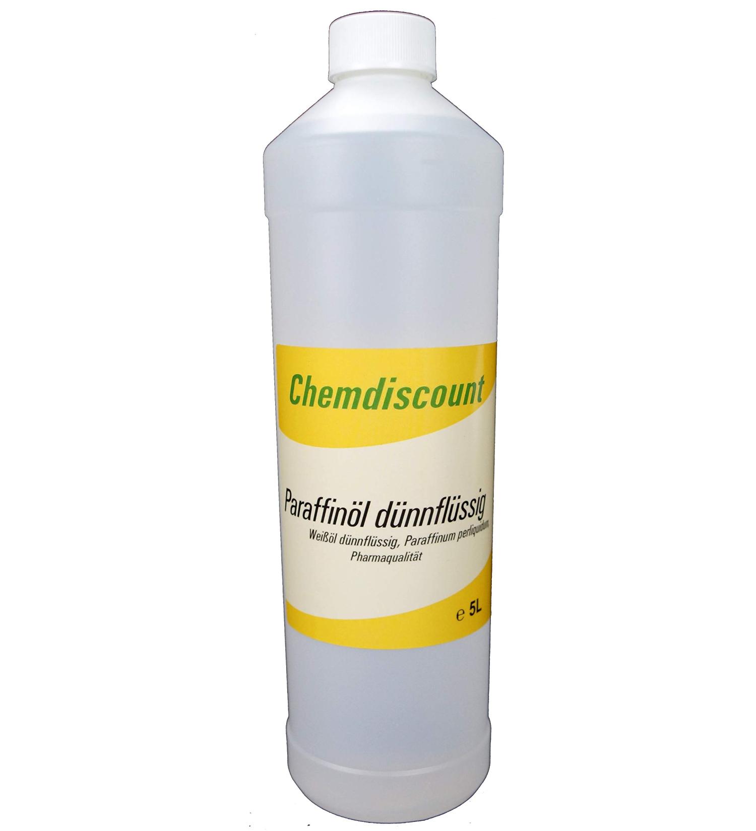 1 liter (1000 ml) paraffin oil thin liquid corresponds to Ph.Eur medical Paraffinum Perliquidum pharmaceutical quality