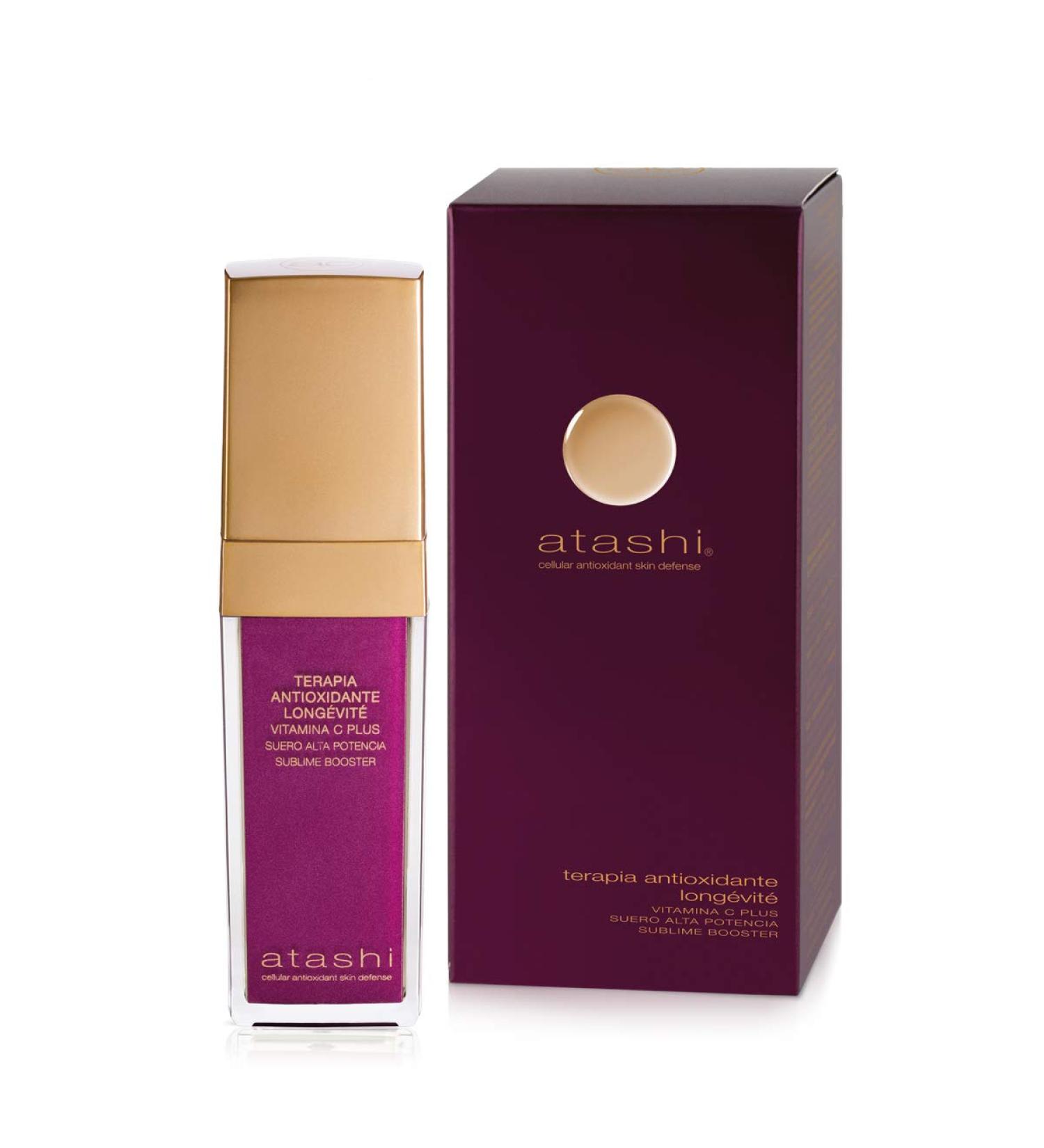 atashi Cellular Antioxidant Skin Defense Suero Vitamina C Plus 30 Ml - Buy Online on GoSupps.com