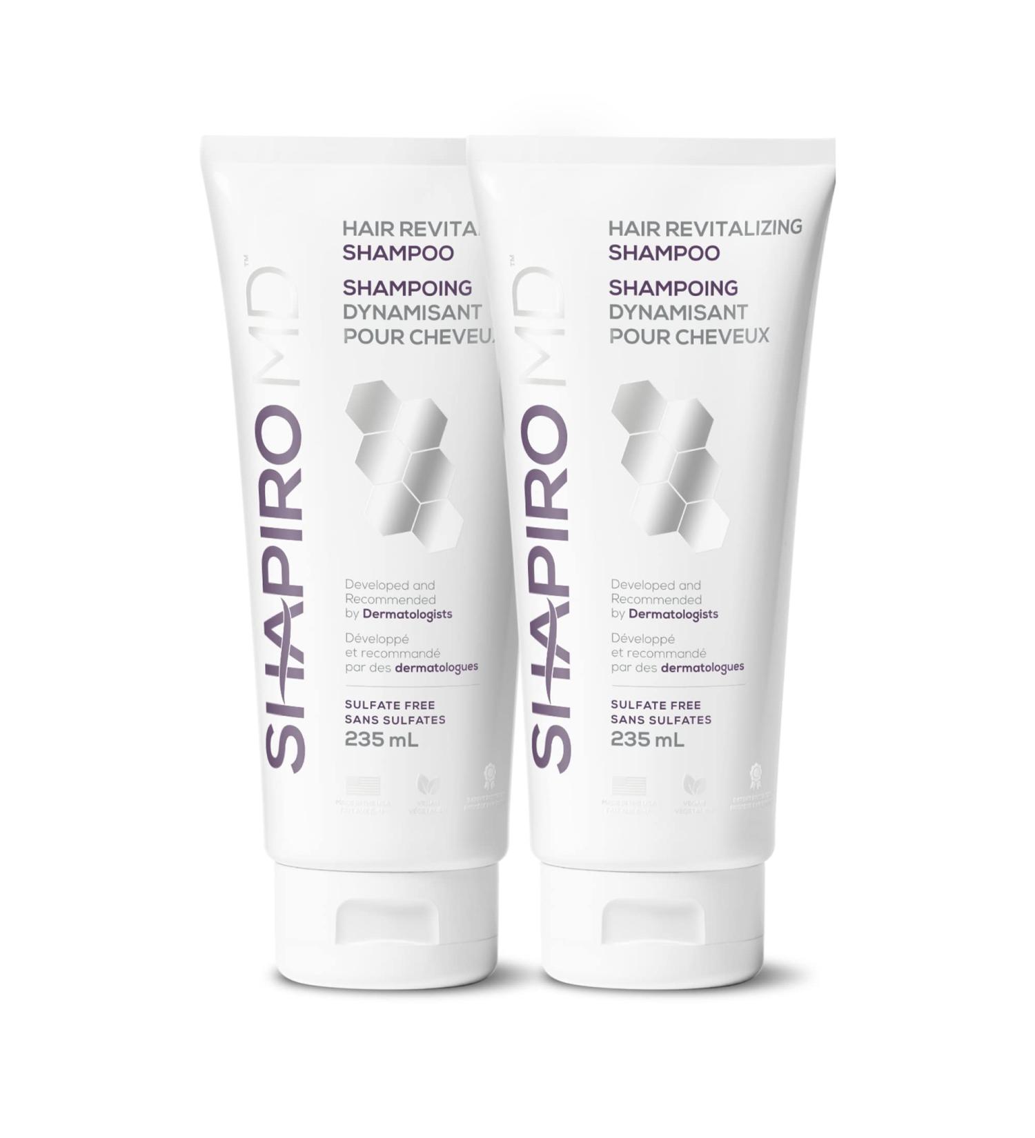 Shapiro MD Hair Revitalizing Shampoo for Men and Women | Thickening Shampoo for Visibly Fuller Looking Hair (2 Month Supply) - Buy Online on GoSupps.com