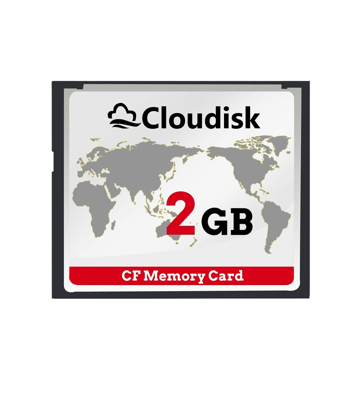 Cloudisk Compact Flash CF Card Memory Cards - High Speed Reader for DSLR Camera (2GB) - Buy Online on GoSupps.com