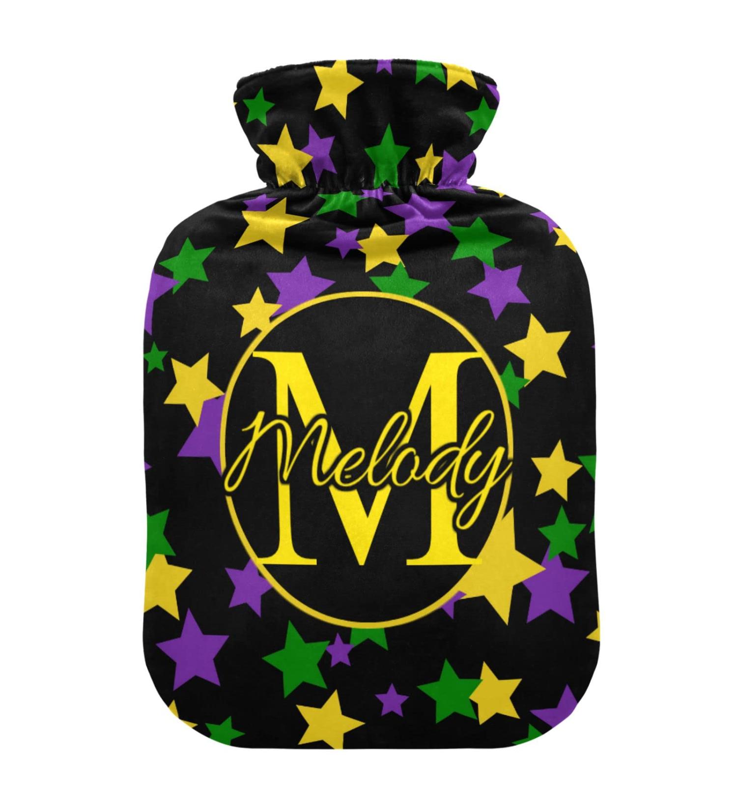 Personalized 2L Heat Bottle with Star Design | Carnival Hot Water Bags for Pain Relief & Headache Relief - Buy Online on GoSupps.com