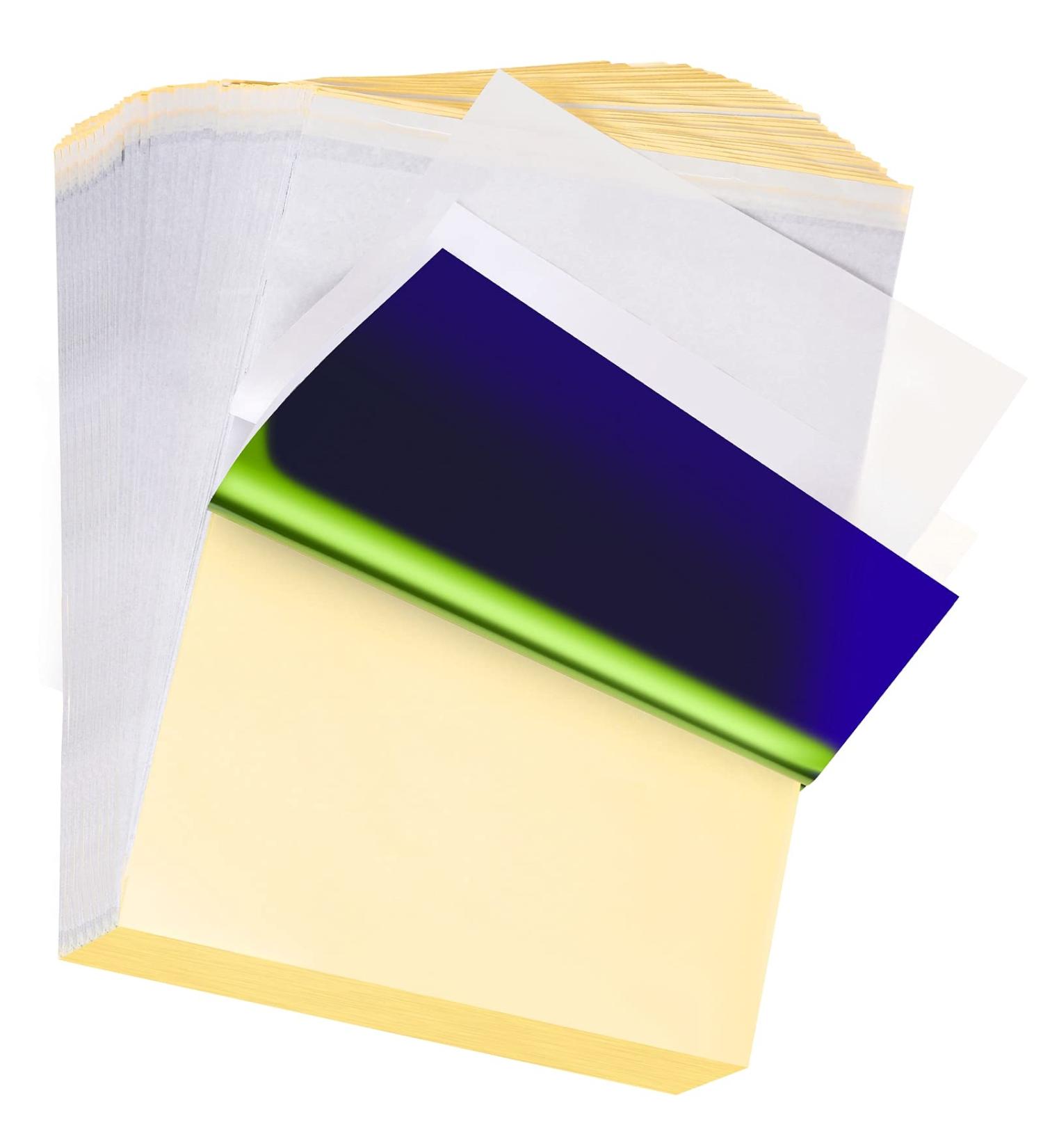 Tattoo Transfer Paper: 120 Sheets Stencil Paper for Tattooing - 4 Layers, A4 Size - Buy Online on GoSupps.com