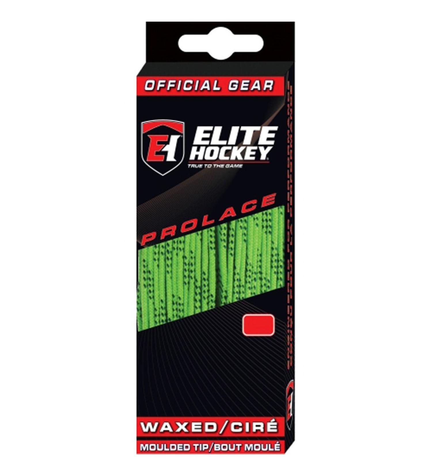 Elite Hockey Prolace Waxed Hockey Sled Laces - 120cm Lime Green | Premium Performance & International Shipping - Buy Online on GoSupps.com