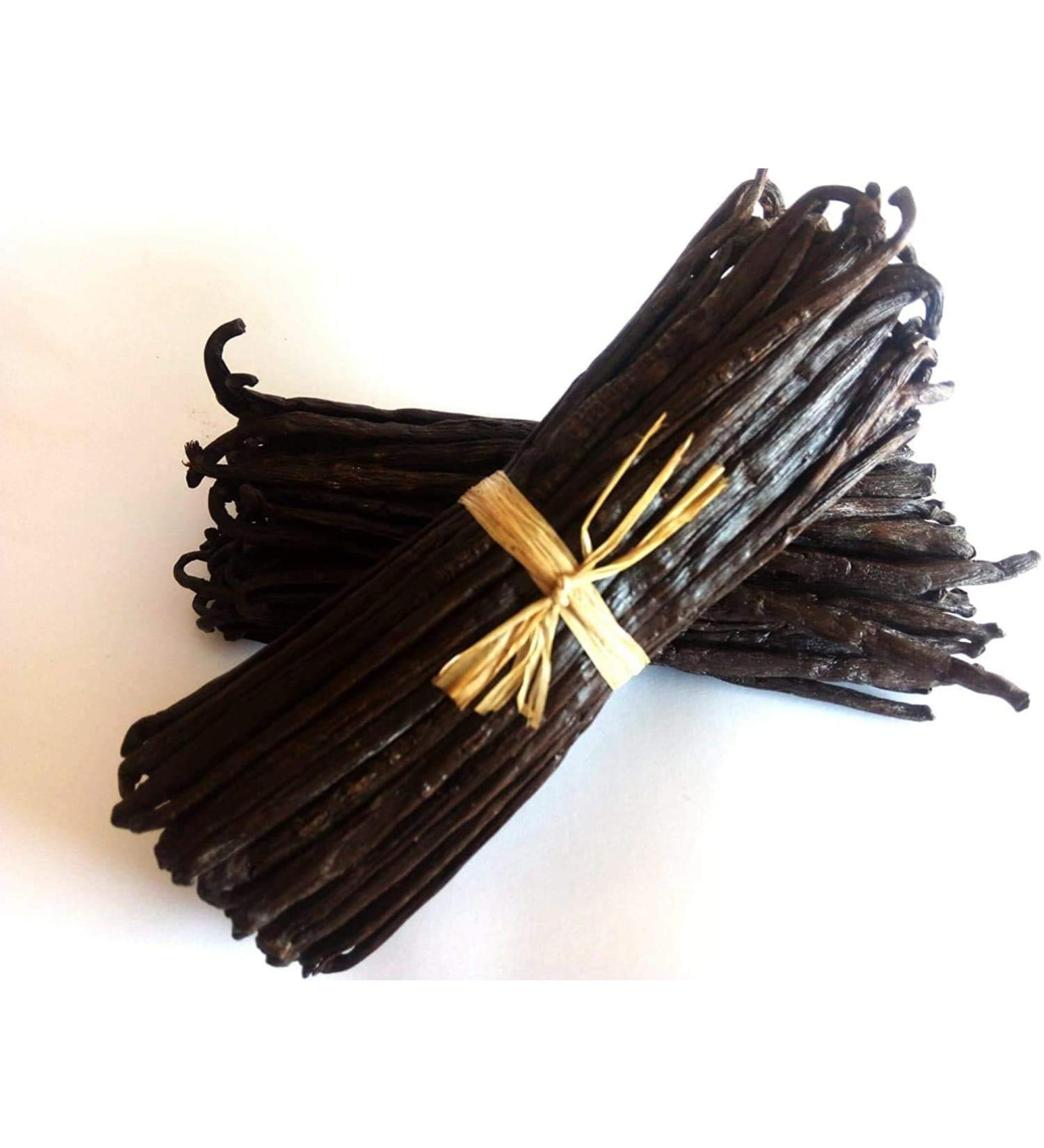 Premium Organic Vanilla Bourbon from Madagascar - 18 Pods (16-19 cm) - Buy Online on GoSupps.com