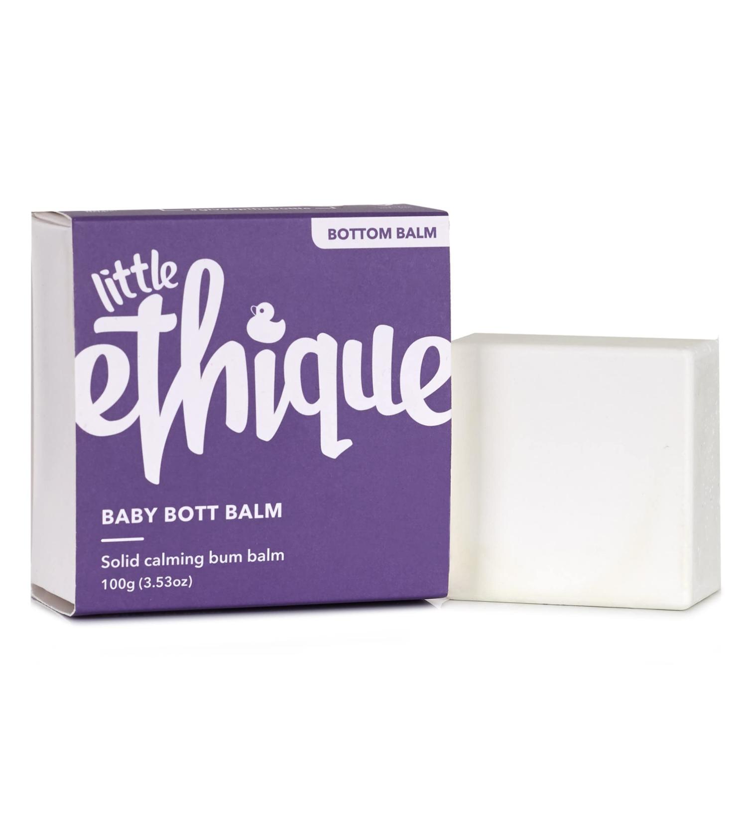 Ethique Baby Bott Balm 3.53 oz - Vegan & Cruelty-Free Solid Bum Balm for Babies | Eco-Friendly & Plastic-Free - Buy Online on GoSupps.com