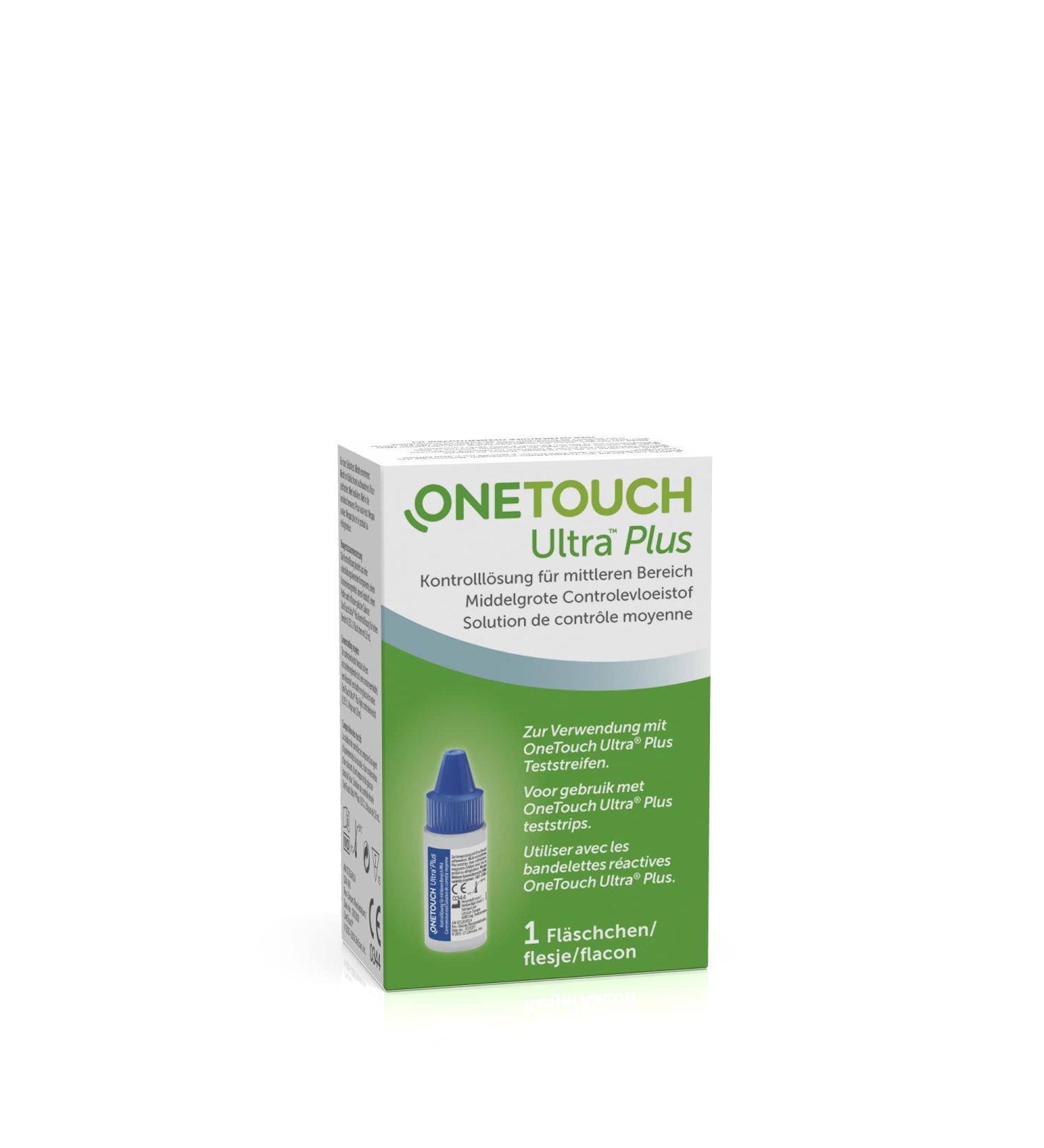 Onetouch Ultra Plus Control Solution - Accurate Diabetes Testing & International Shipping - Buy Online on GoSupps.com