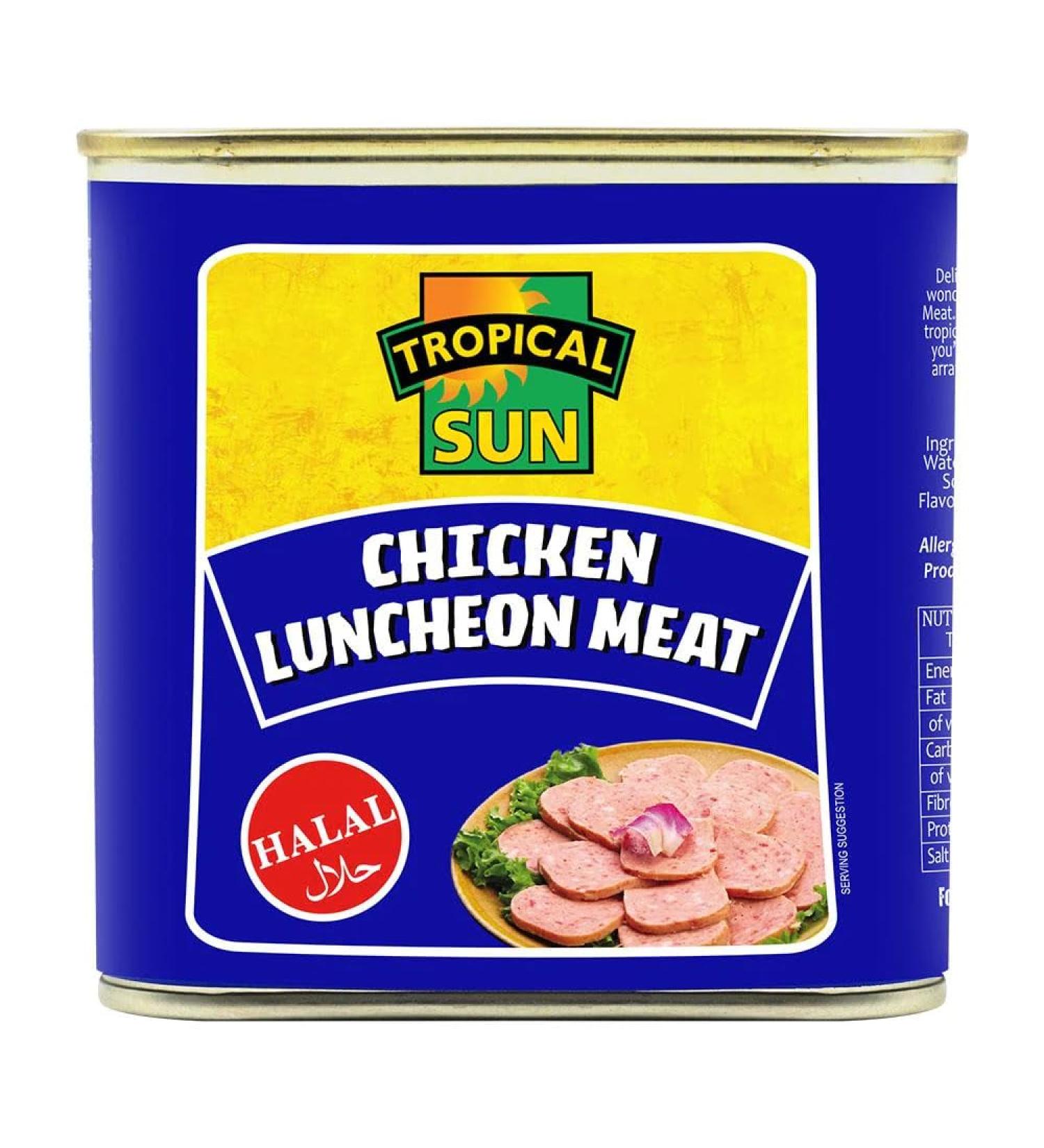 MASTropical Sun Chicken Luncheon Meat Halal 340g-Fd