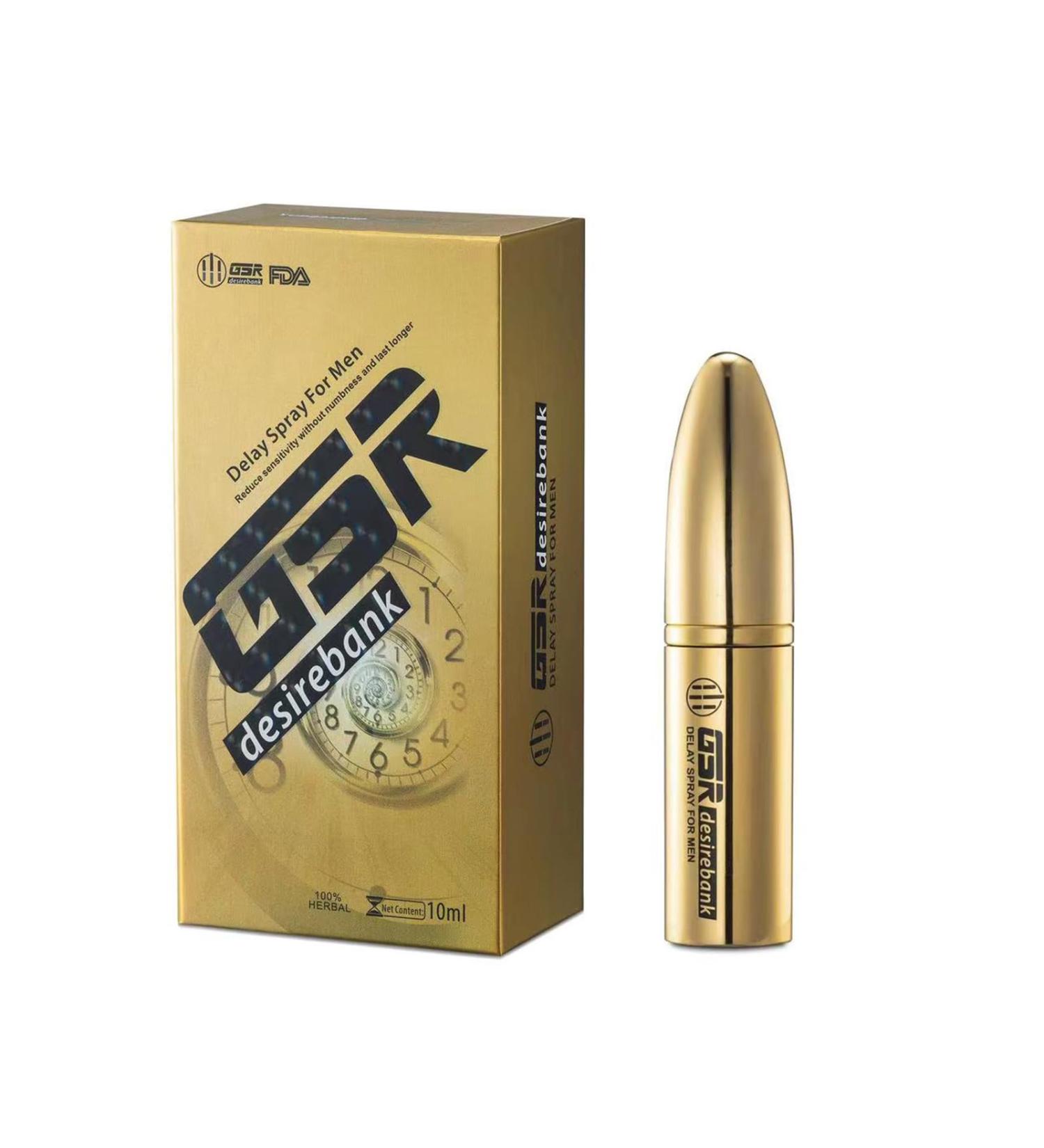 Delay Spray for Men | Last Longer in Bed | Climax Control | 0.34 Fl. Oz. Yellow - Buy Online on GoSupps.com