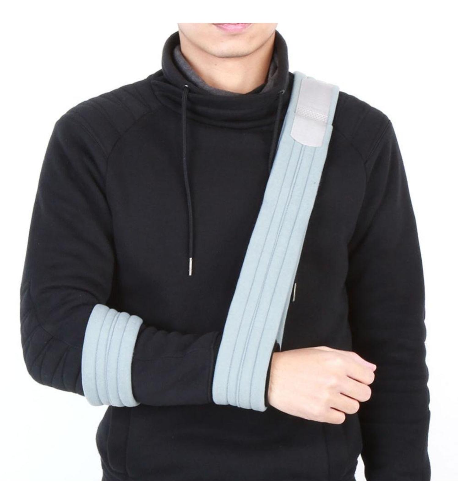 ZJchao Adjustable Arm Sling Shoulder Immobilizer - Orthopedic Support for Dislocation & Fractures | International Shipping Available - Buy Online on GoSupps.com